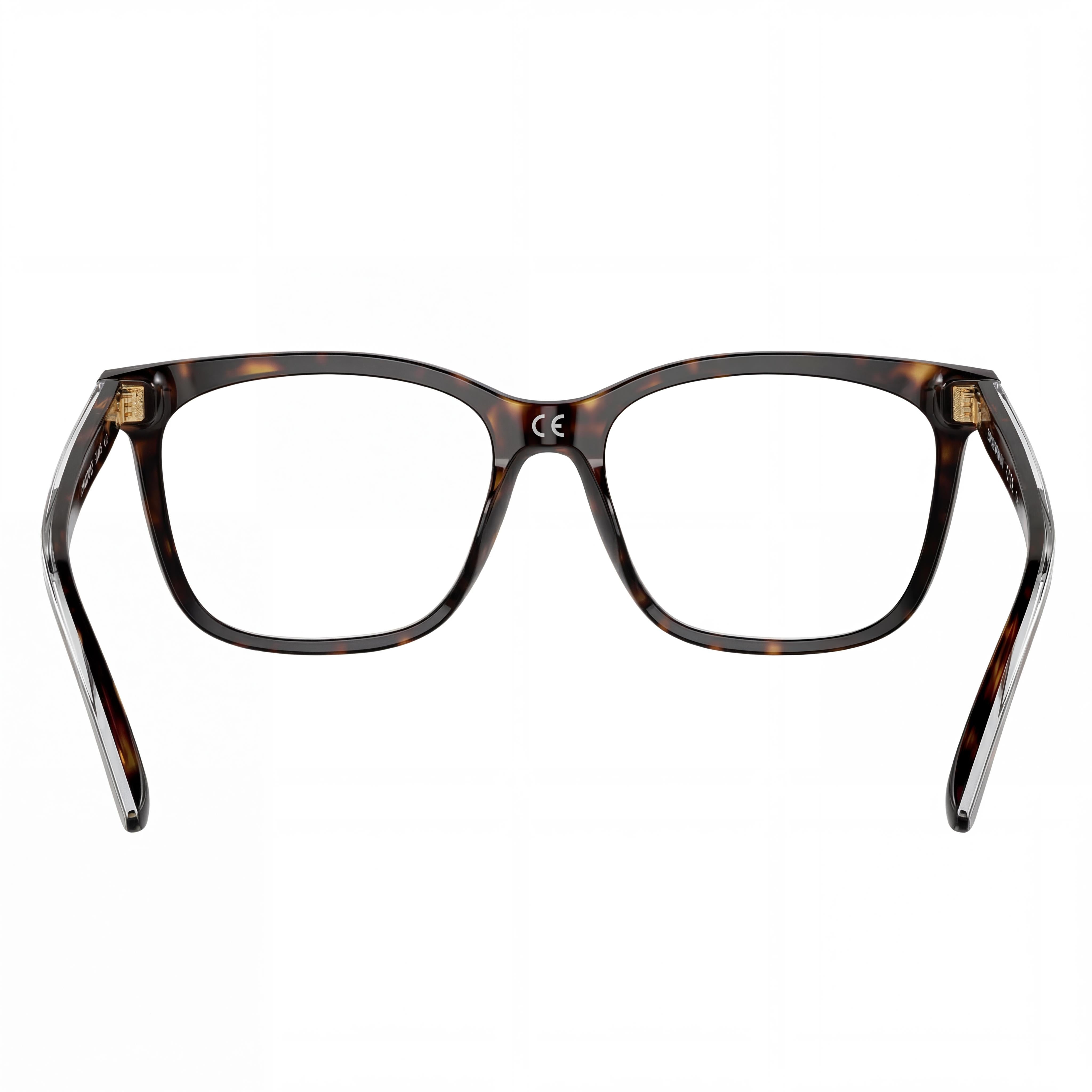 Emporio Armani Ea3228 Women's Shiny Havana Acetate Optical Frame, 53mm Lens, 16mm Bridge, 140mm Temple, Photo 3