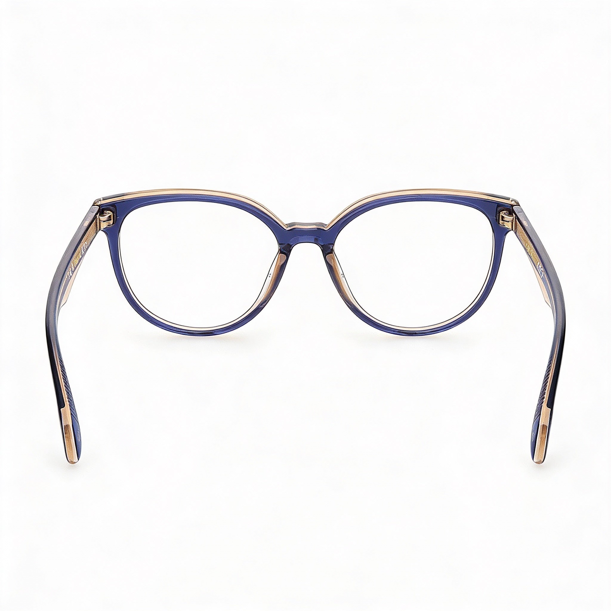 rag & bone Rnb3029 Women's Blackuesand Plastic Frame Eyewear with Clear Polycarbonate Lenses 50-140-17mm, Photo 4