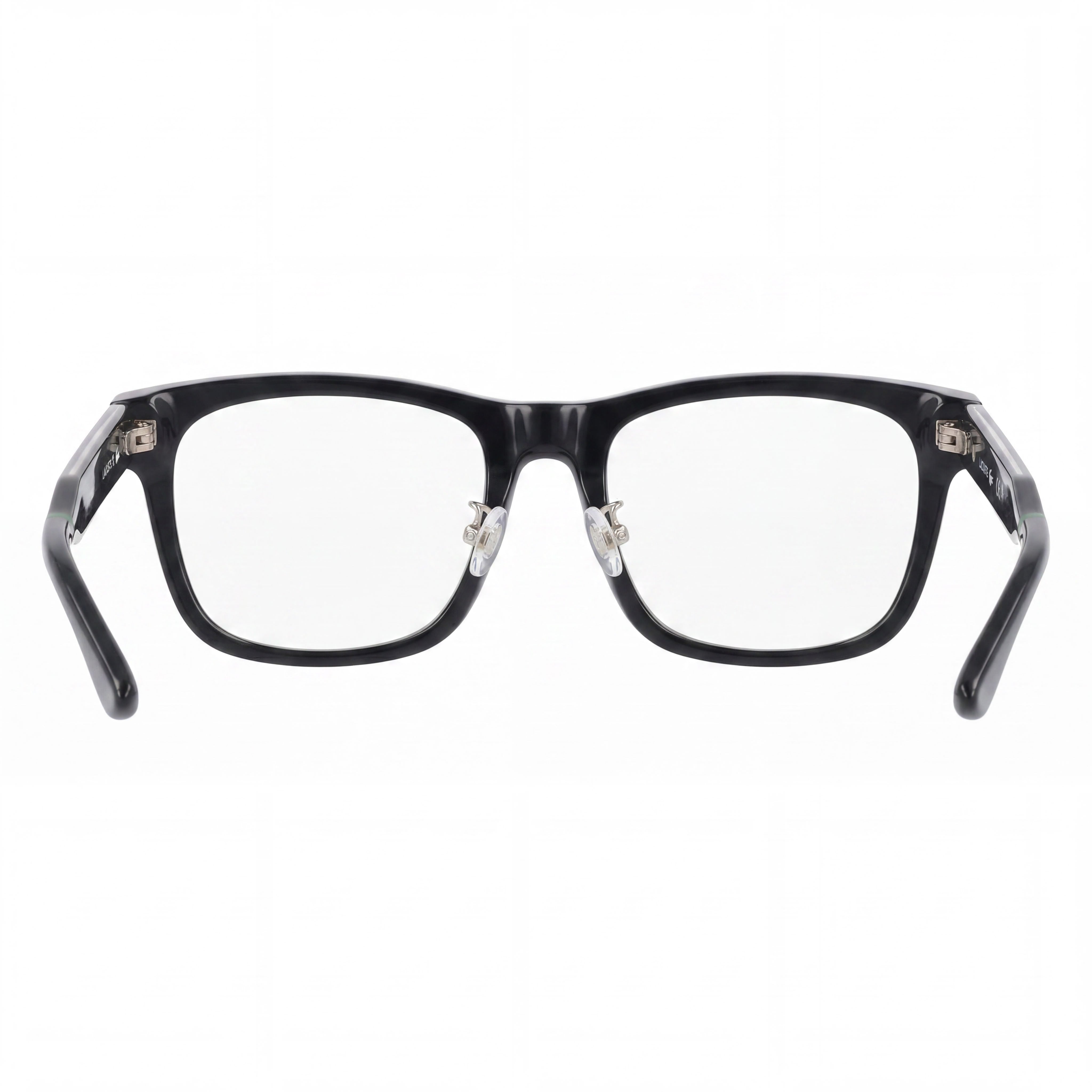 Lacoste L2994lb Unisex Eyeglasses with Black Acetate Frame and Clear Non- Polycarbonate Lenses 52mm, Photo 3
