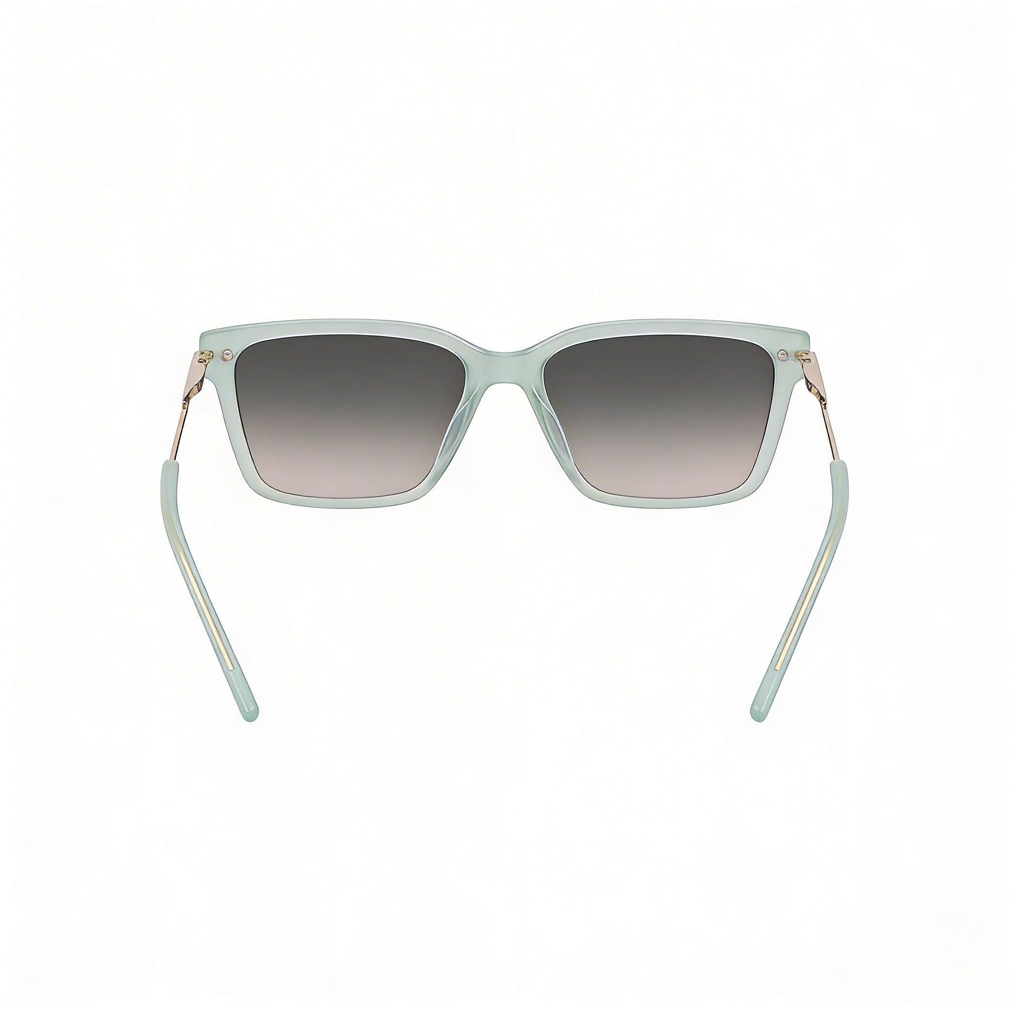 DKNY Dk713s Women's Light Green Plastic Frame Gradient Green Rose UV Protected Sunglasses 56mm, Photo 4