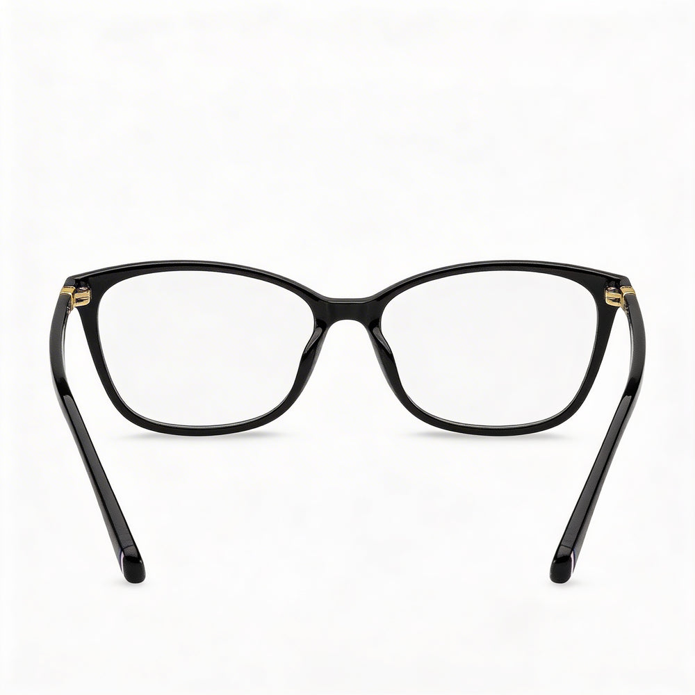 Gafas Tommy Hilfiger TH 1965 rectangulares/cuadradas de plástico negro de 54 mm para mujer
