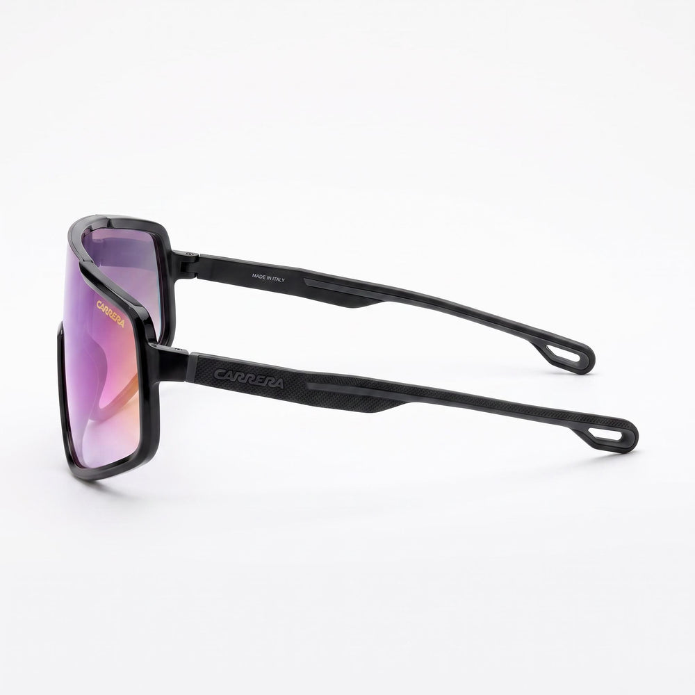 Carrera Carrera 4017/S Gafas de sol de plástico violeta multicapa negras para mujer Protección UV No polarizadas 99 mm