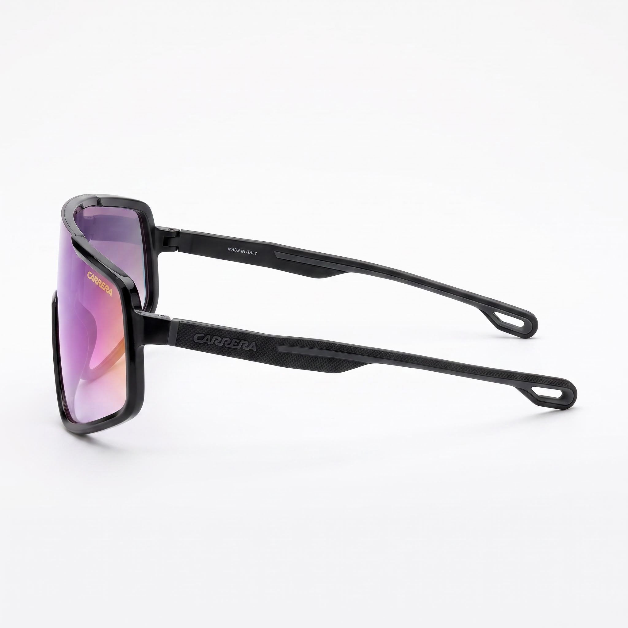 Carrera Carrera 4017/S Women's Black Multilayer Violet Plastic Sunglasses UV Protection Non-Polarized 99mm, Photo 3