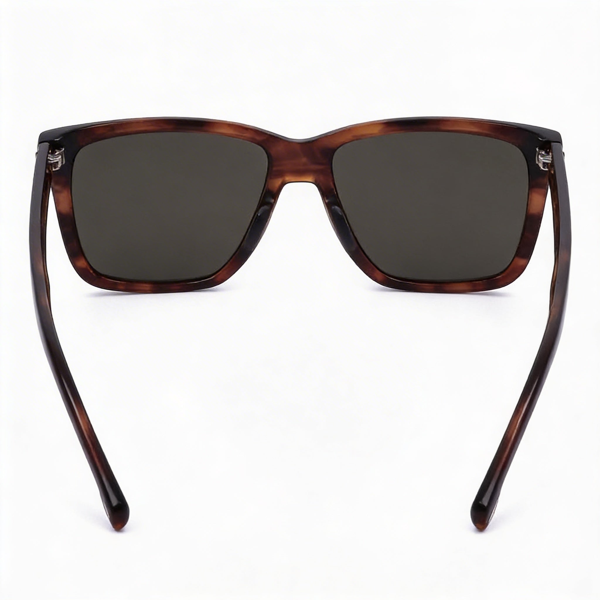 Hugo Boss 1598/S Style & Expression Unisex Rectangular Eco Acetate Brown Horn Grey Lens 55mm Sunglasses, Photo 2