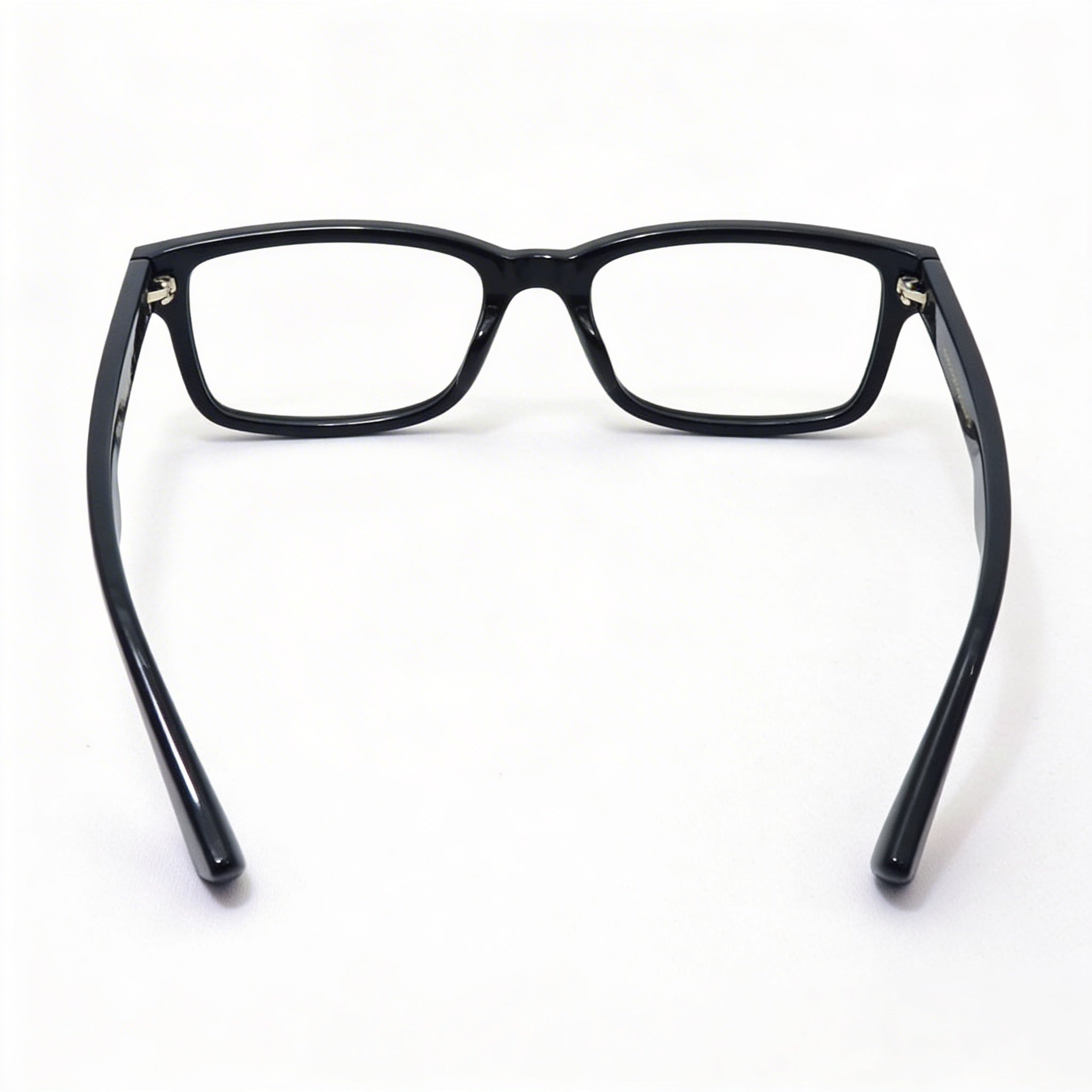 Gucci Minimalist Unisex Plastic Frame Black Transparent Rectangular Optical Eyeglasses 54-19-145mm, Photo 4
