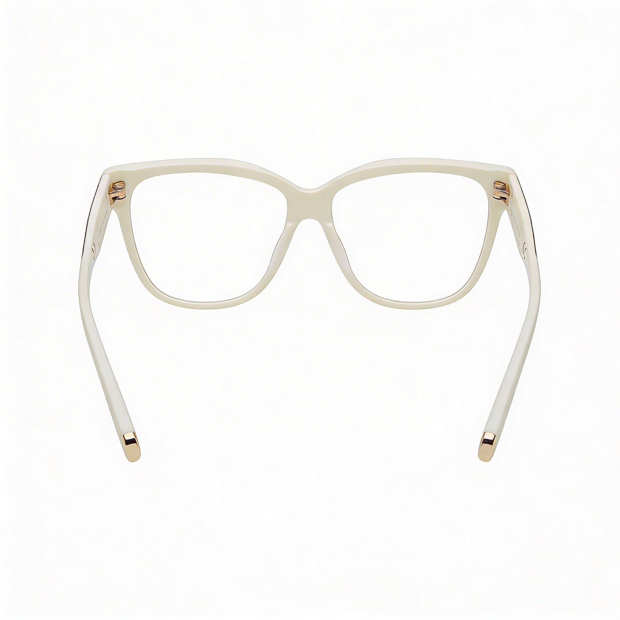 Gafas ópticas de acetato Philipp Plein Classic VPP051M para mujer, oro amarillo claro (lente 55 mm, puente 15 mm, patilla 135 mm), Photo 4