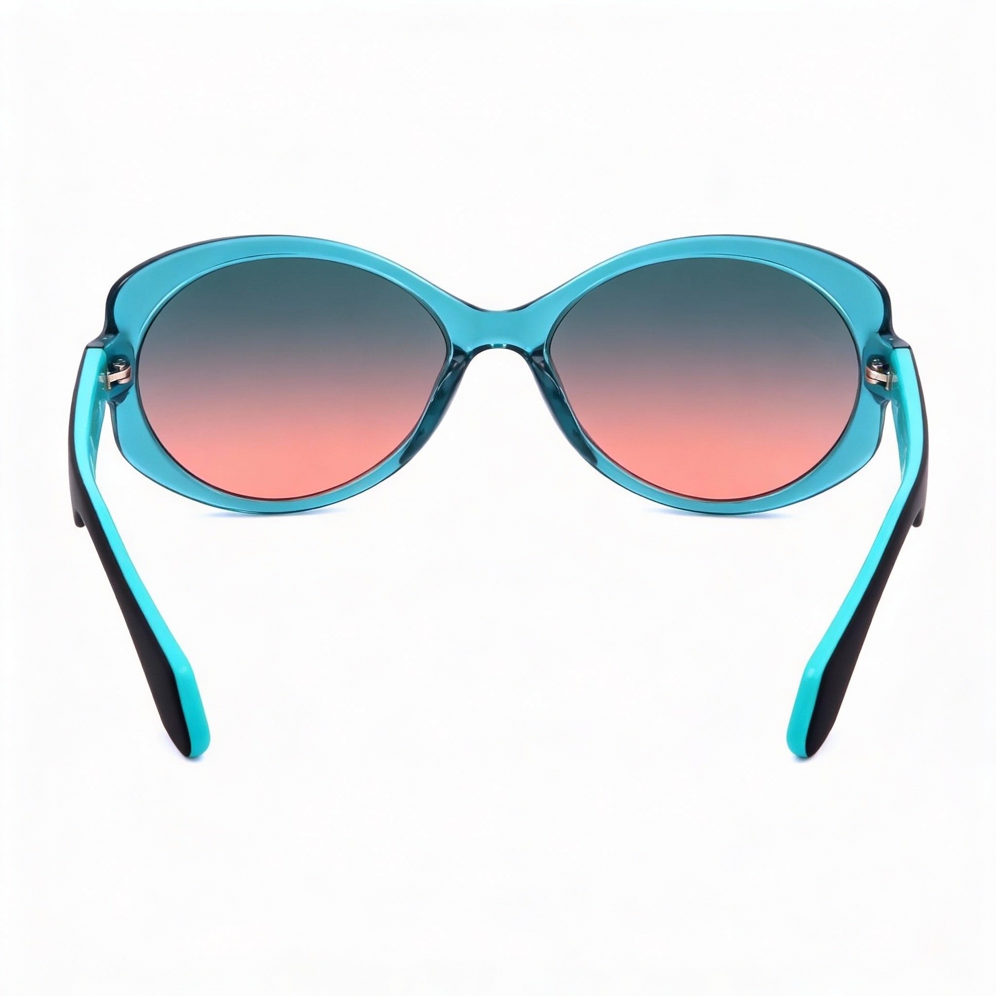 adidas Originals Contemporaneo Women's Acetate UV Protection Sunglasses Turquoise Black Blue Gradient 56mm, Photo 3