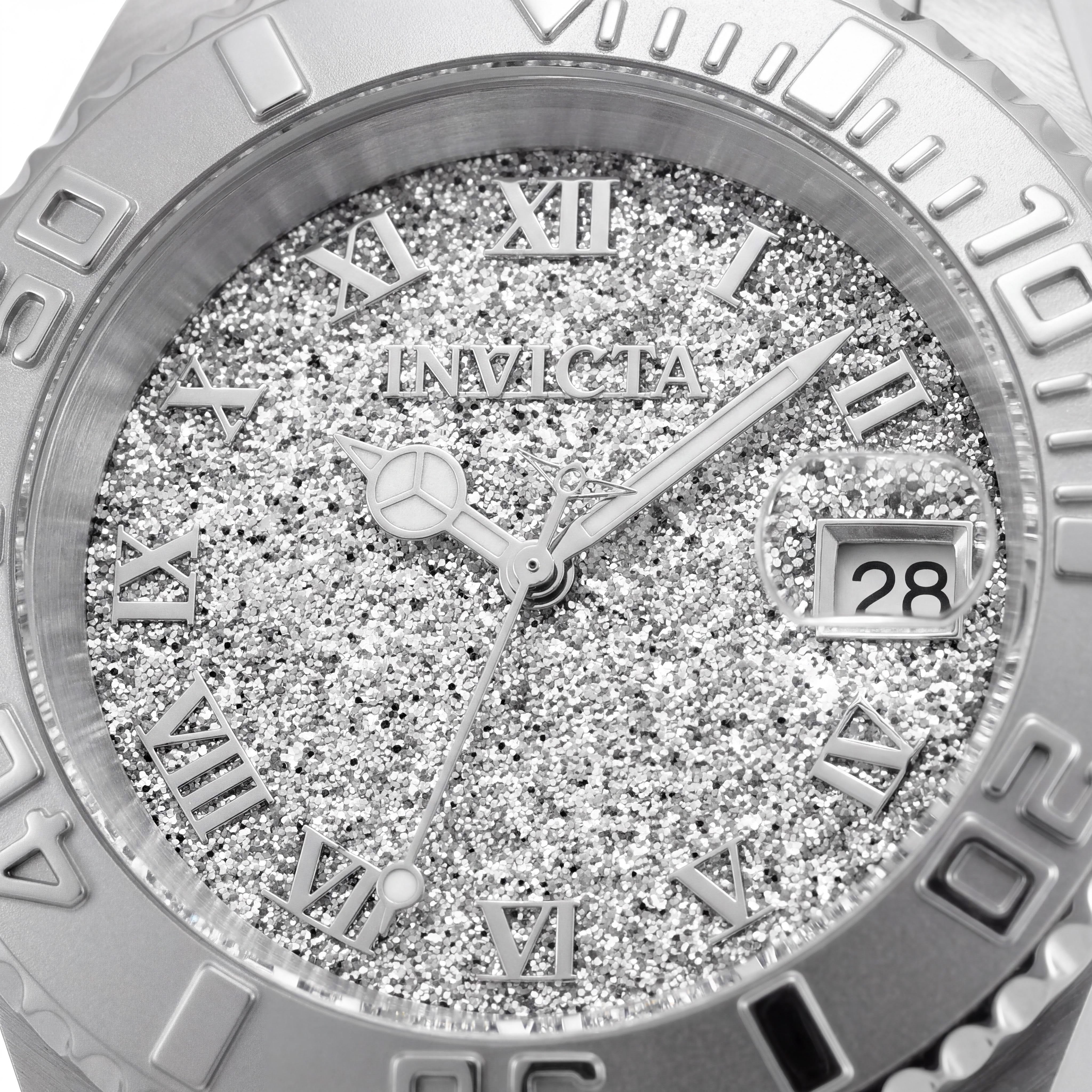 Reloj de cuarzo Invicta Angel Collection para mujer, de acero inoxidable plateado, Photo 2