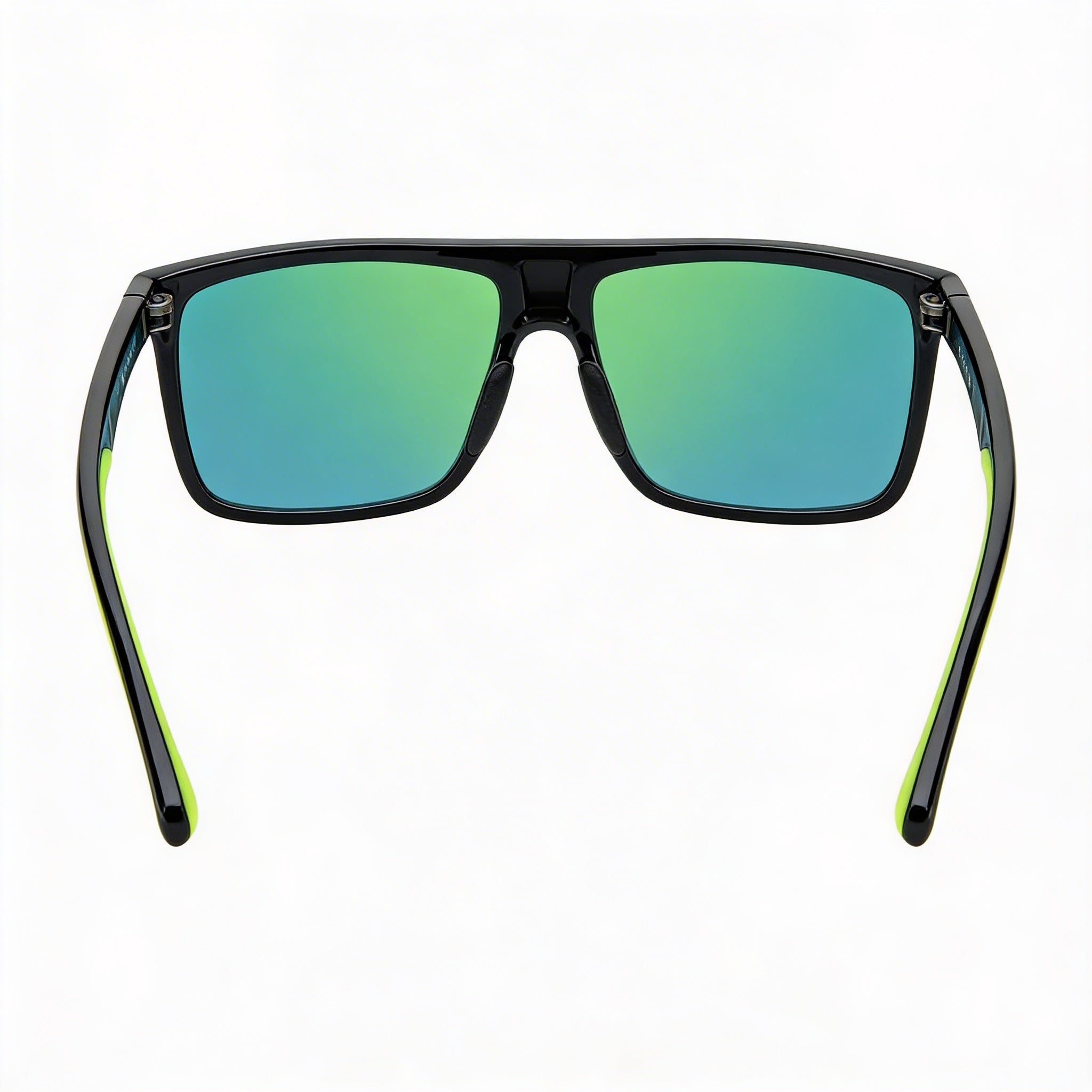 Carrera Classic Men's Polyamide Rectangle Sunglasses Black Green UV Protection Non-Polarized 58-16-145, Photo 4