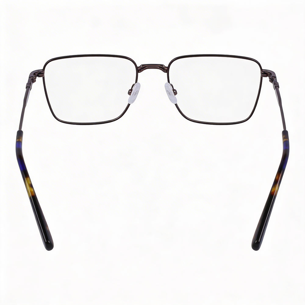 Gafas de acetato unisex Calvin Klein Ck23104 de 52 mm en color marrón