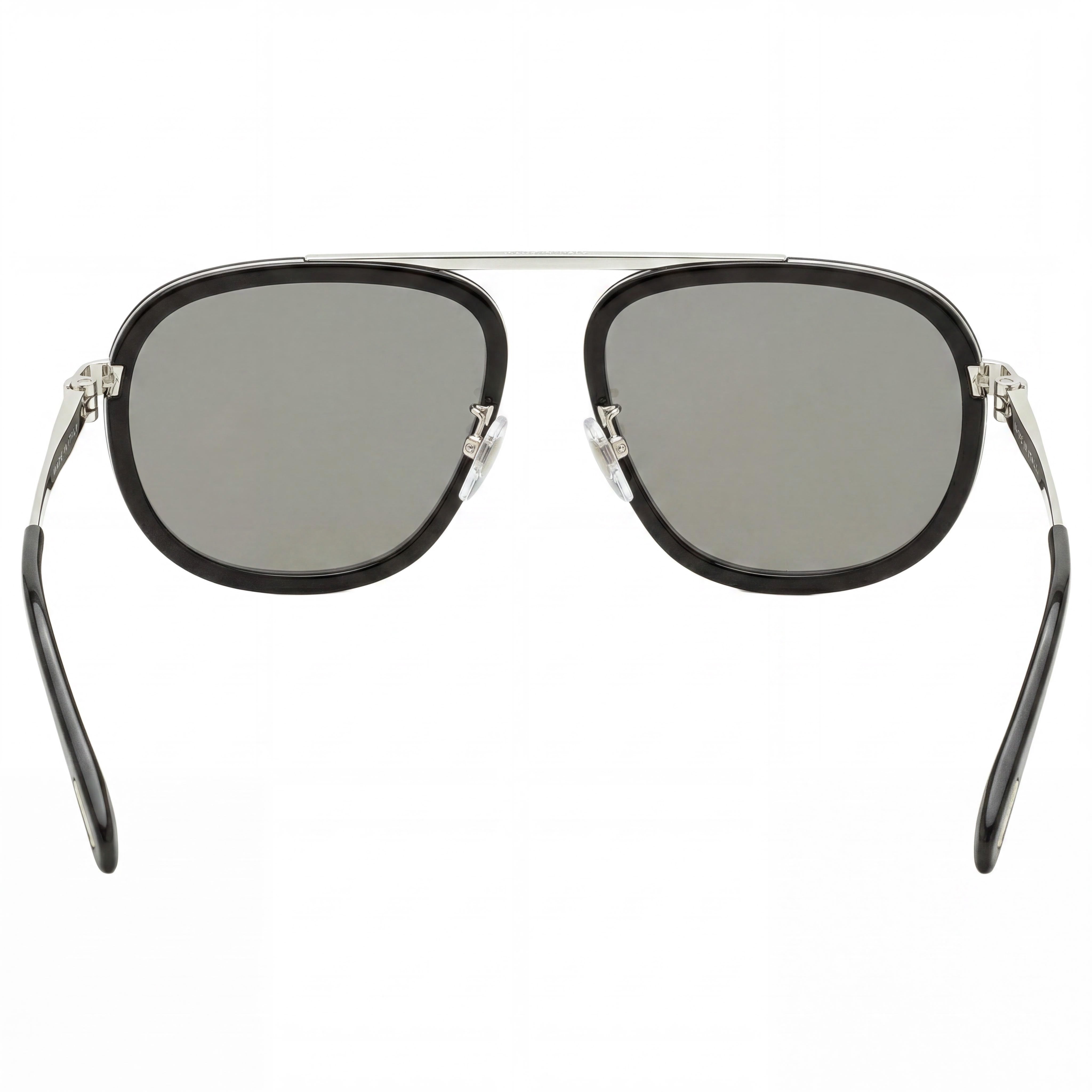 Chopard Women's Gray Silver Metal Frame Sunglasses with Polarized Acetate Lenses and UV Protection, Photo 4