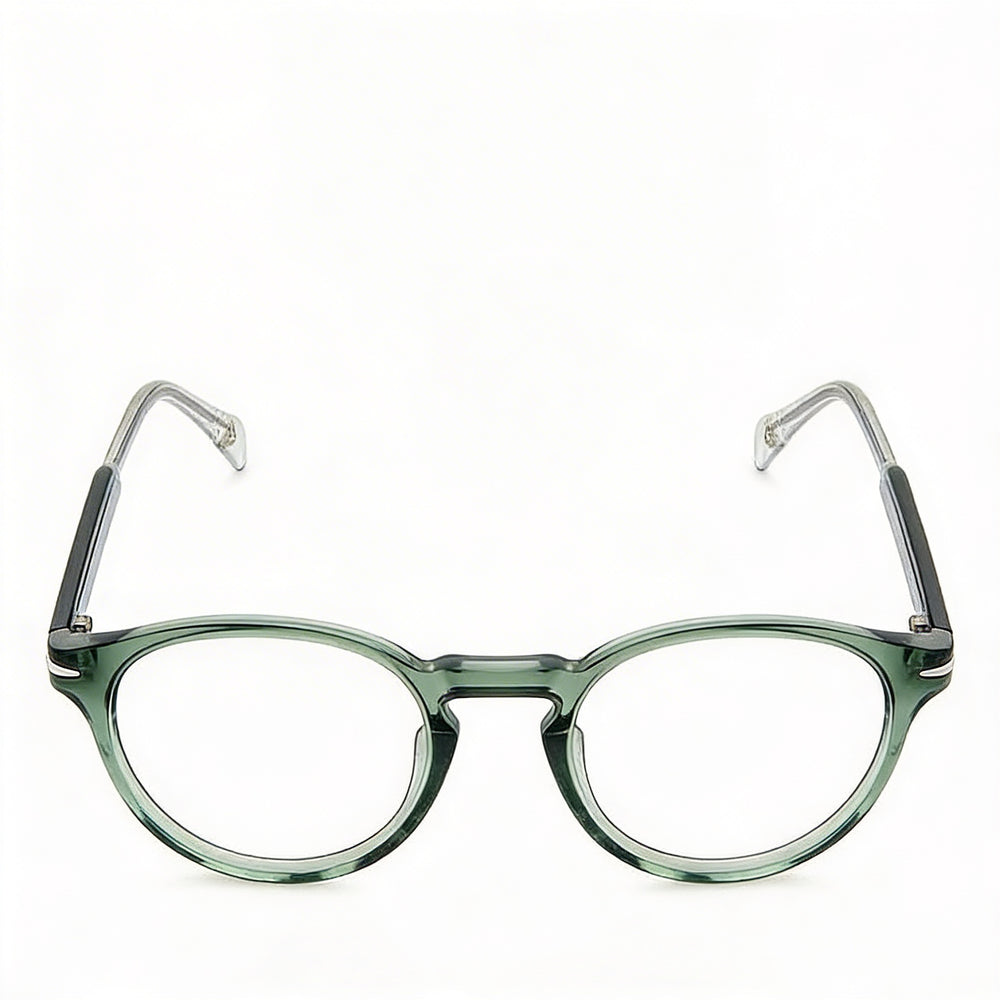 David Beckham Casual Men's Green Acetate Full Rim Eyeglasses with Polycarbonate Non-polarised Lenses 48mm