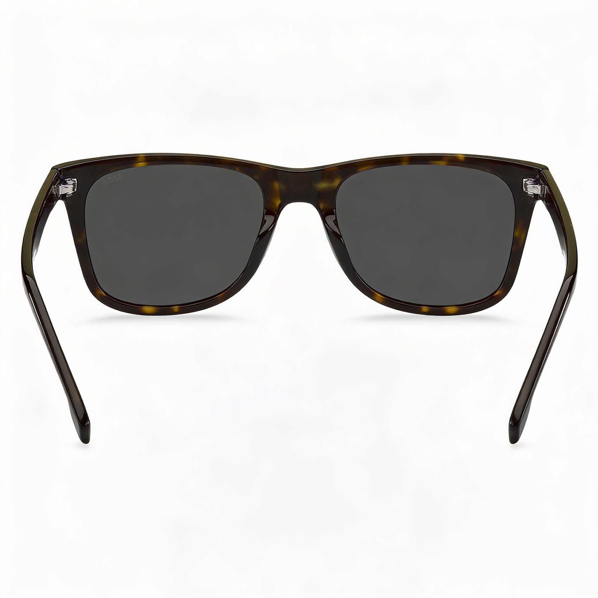 HUGO BOSS BLACK Modern Men's Acetate Frame Havana Non-Polarized 100% UV Protection Sunglasses 52mm, Photo 4
