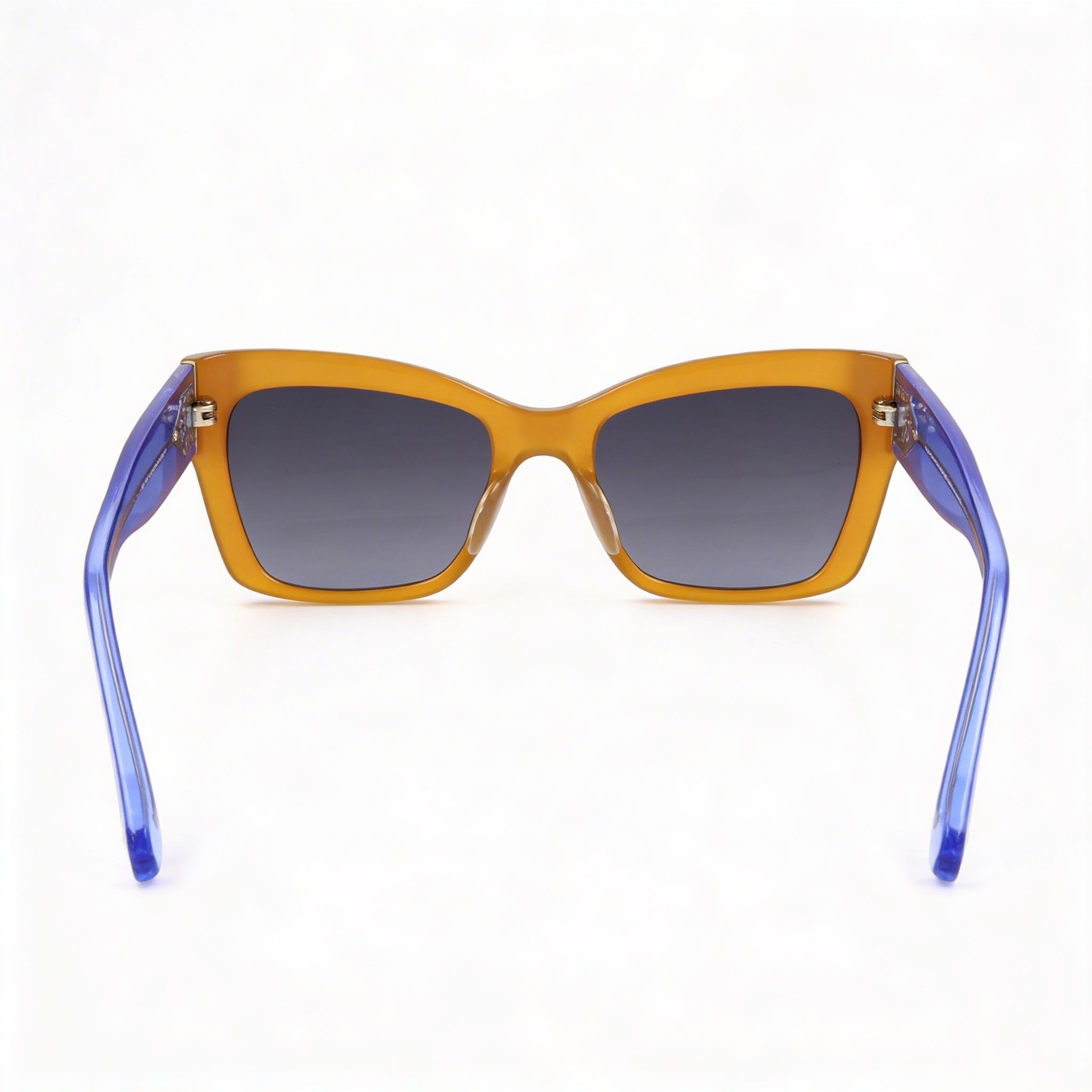 kate spade new york Seasonal Women's Brown Grey Acetate Dark Grey Shaded UV Protected Sunglasses 53mm, Photo 4