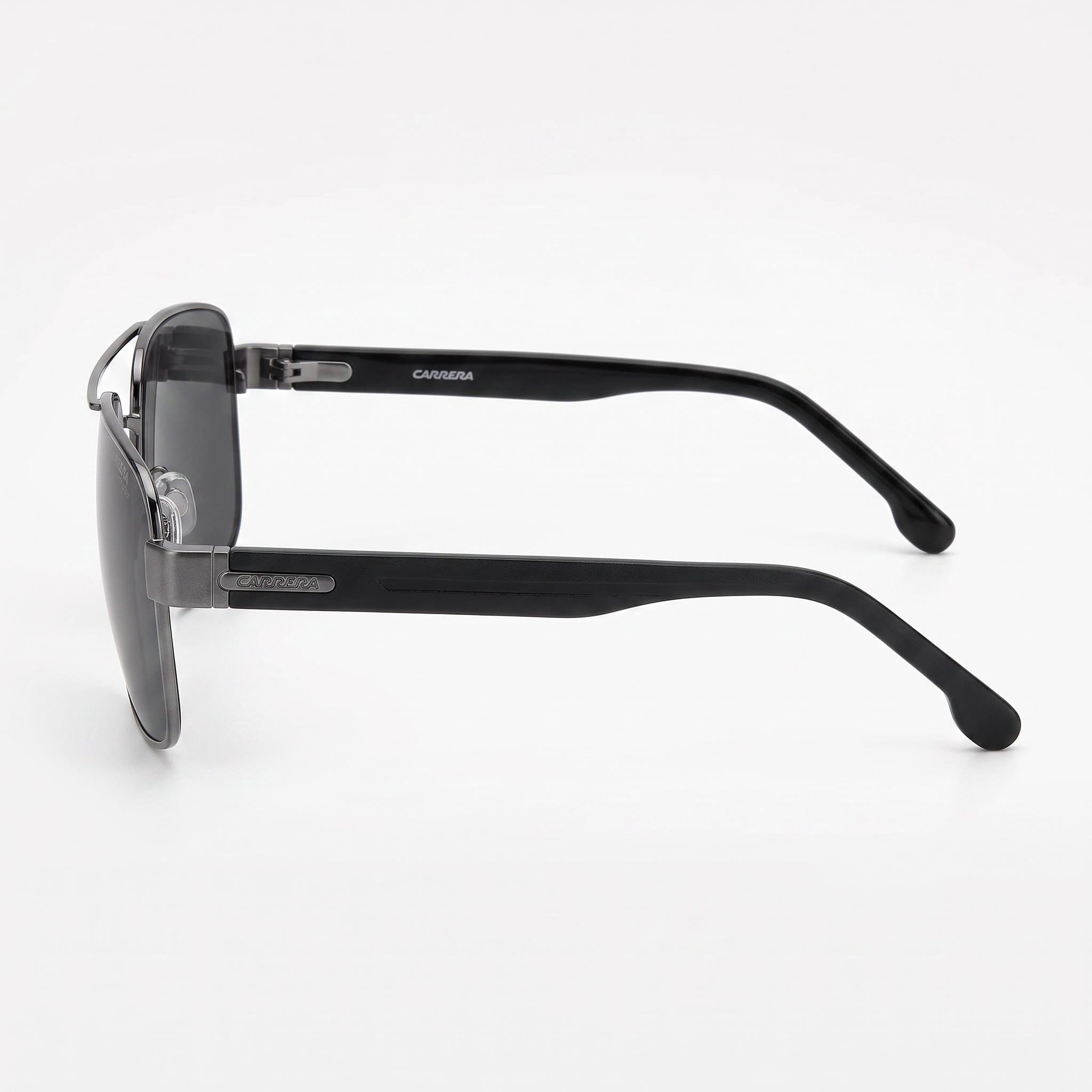 Gafas de sol Carrera Casual unisex, montura de acero inoxidable rutenio oscuro, lentes de policarbonato, con protección UV, 61mm, Photo 3