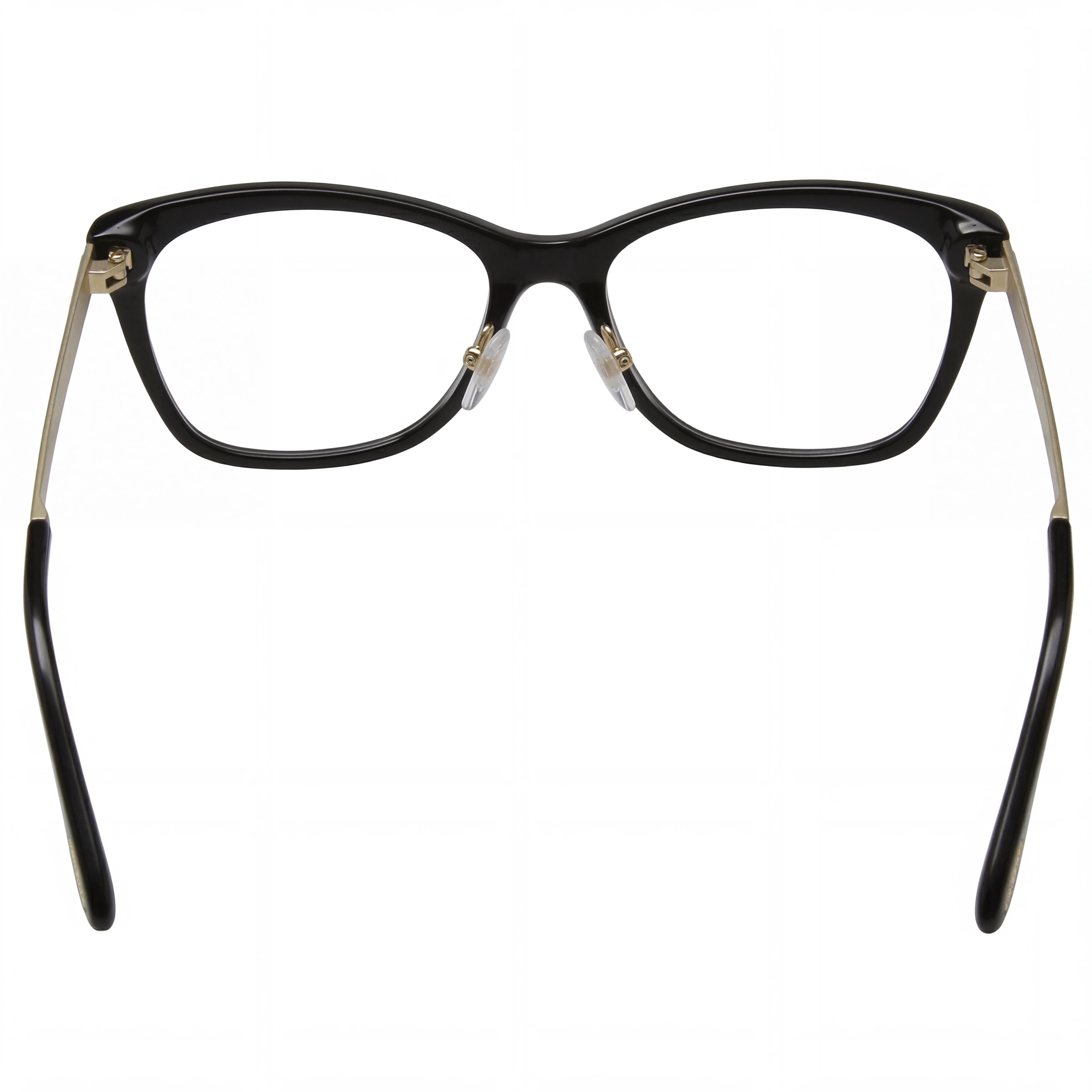 Gafas Tom Ford para mujer, de plástico negro con montura completa, lente transparente, 54 mm de ancho de lente, 15 mm de puente, 140 mm de longitud de patilla, Photo 3