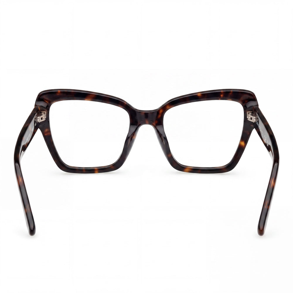 GUESS by Marciano Gm50034 Women's Plastic Dark Havana Eyewear Frames 53mm