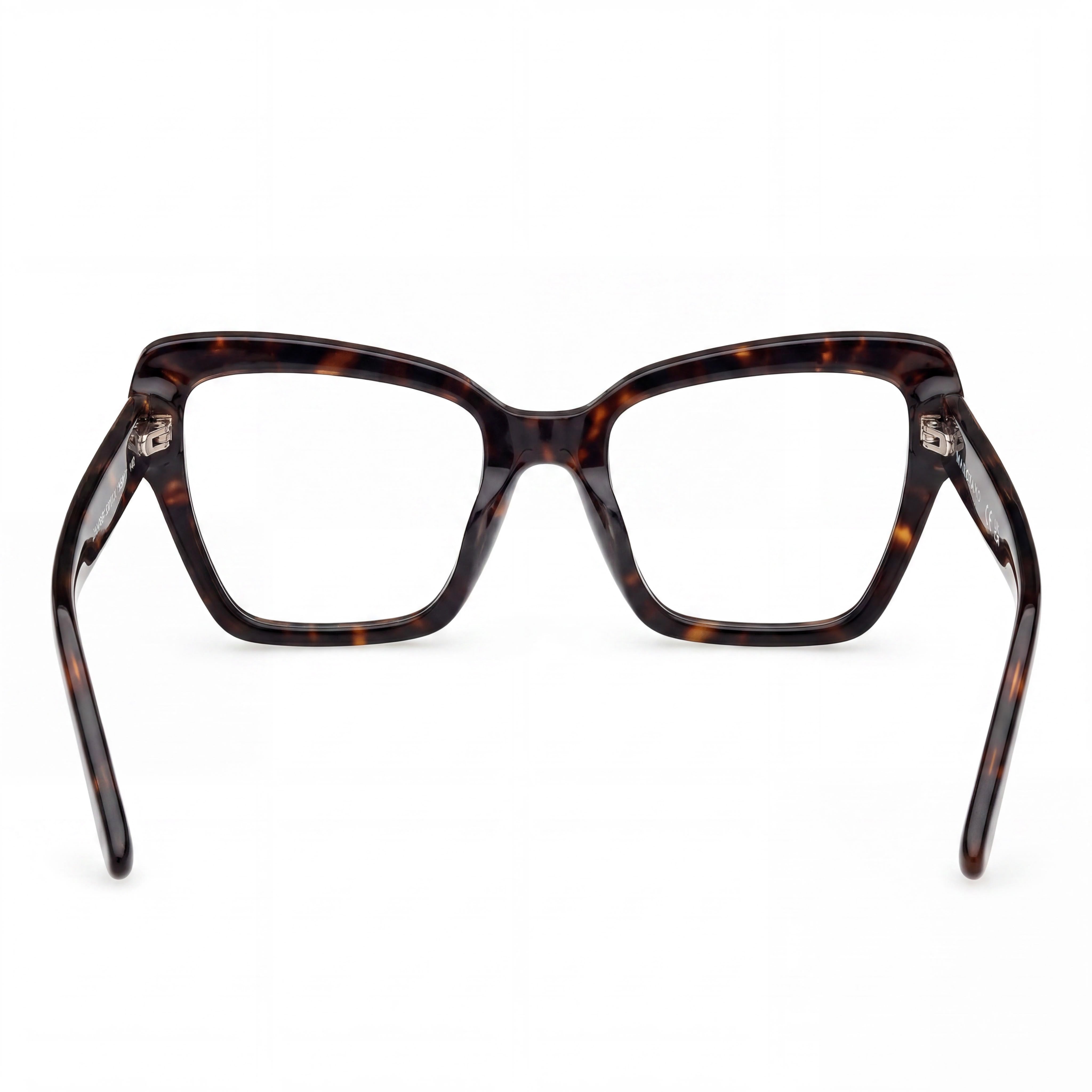 GUESS by Marciano Gm50034 Women's Plastic Dark Havana Eyewear Frames 53mm, Photo 3