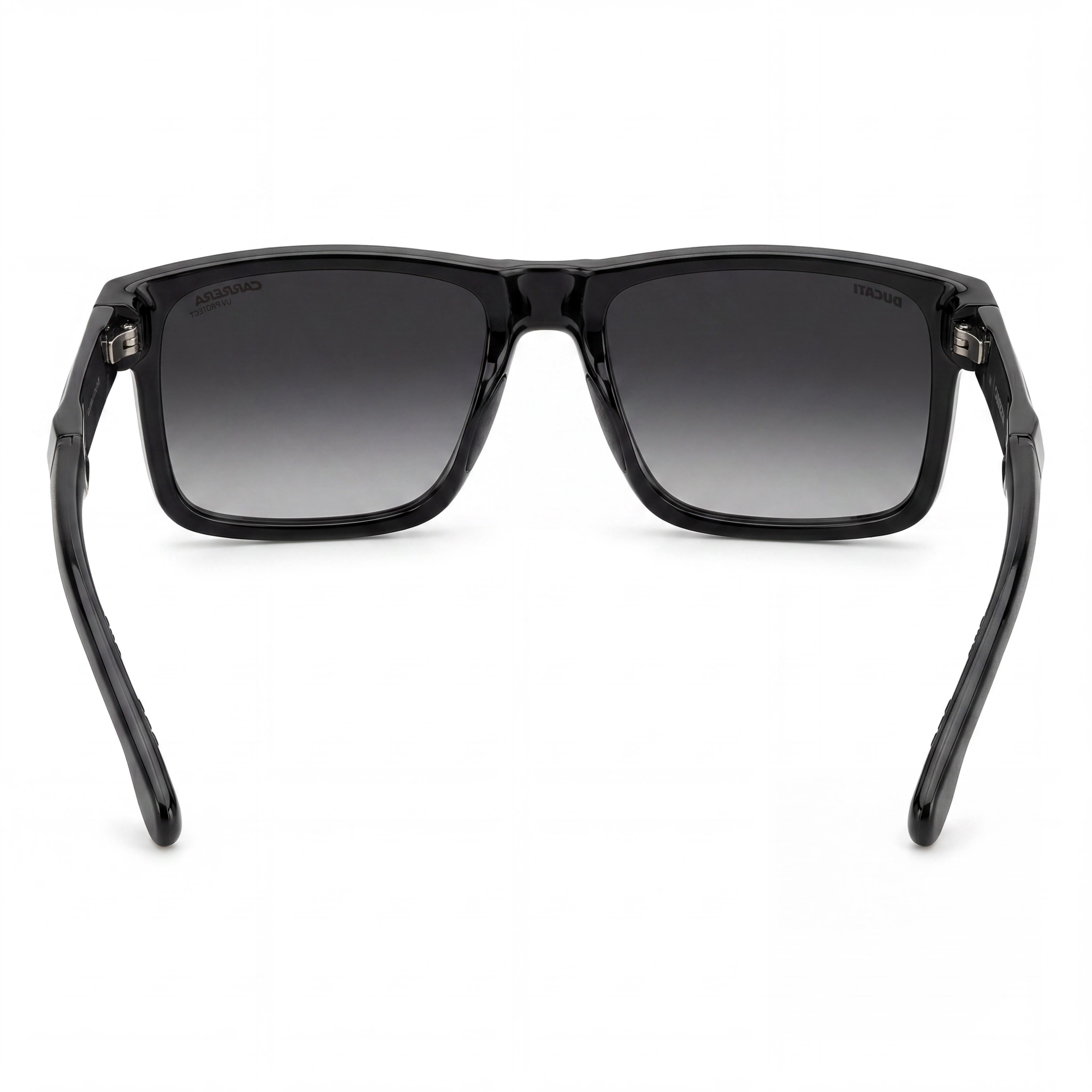 Carrera Ducati Classic CARDUC 021/S Women's Black Shaded Plastic Frame Matte Black Lens Sunglasses 55-17-145, Photo 4