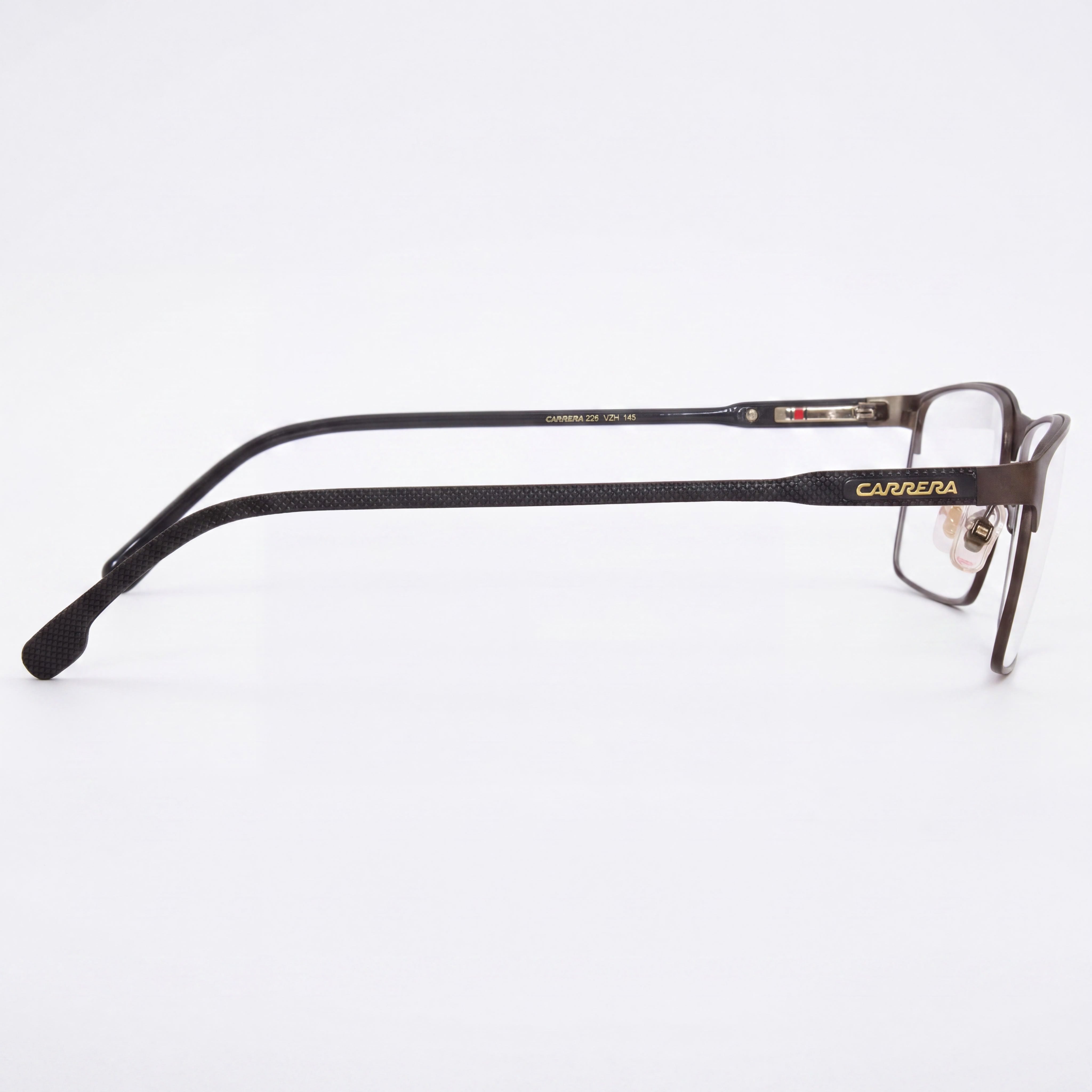 Gafas de sol unisex Carrera Modern Collection con montura de acero de aleación y lentes de policarbonato en acabado bronce mate, 58 mm de ancho de lente, Photo 3