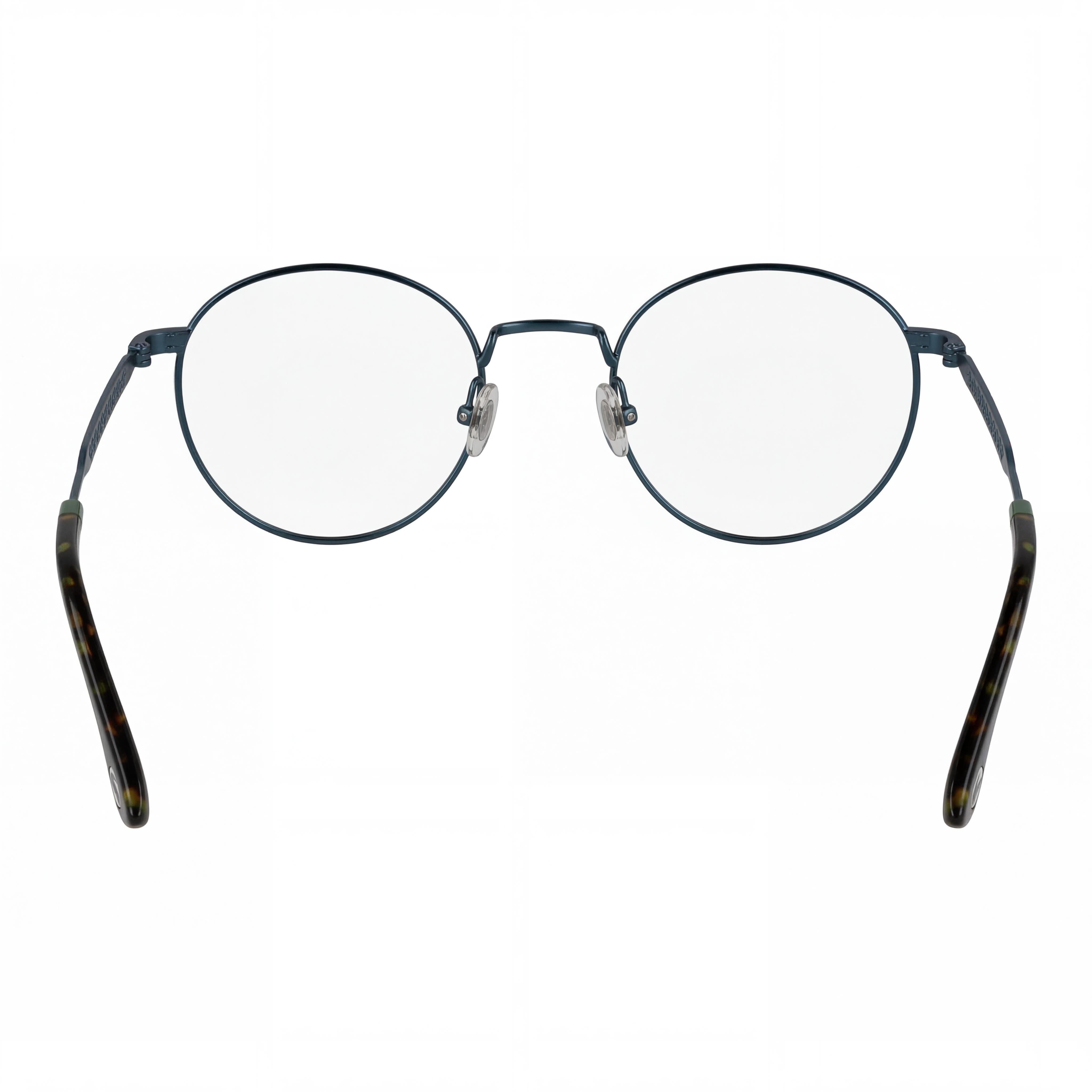 Lacoste Casual Blue Acetate Unisex Eyeglasses with Transparent Non- Polycarbonate Lenses, 51mm, Photo 3