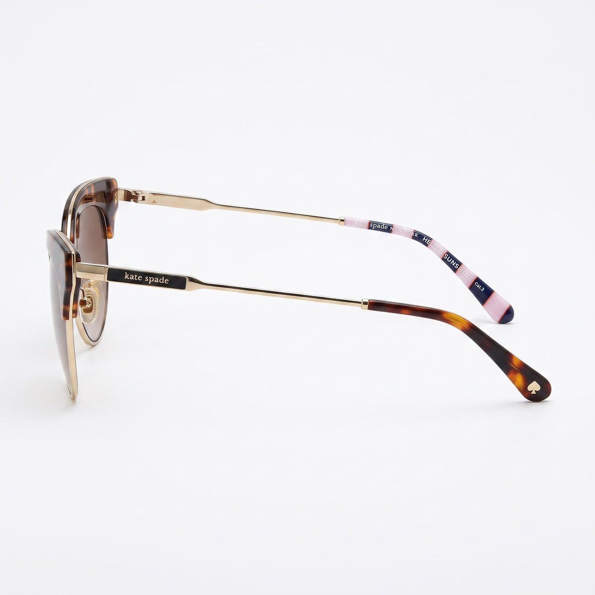 Gafas de sol de ojo de gato Alvi/G/S Havana de 54 mm para mujer de Kate Spade New York, Photo 3