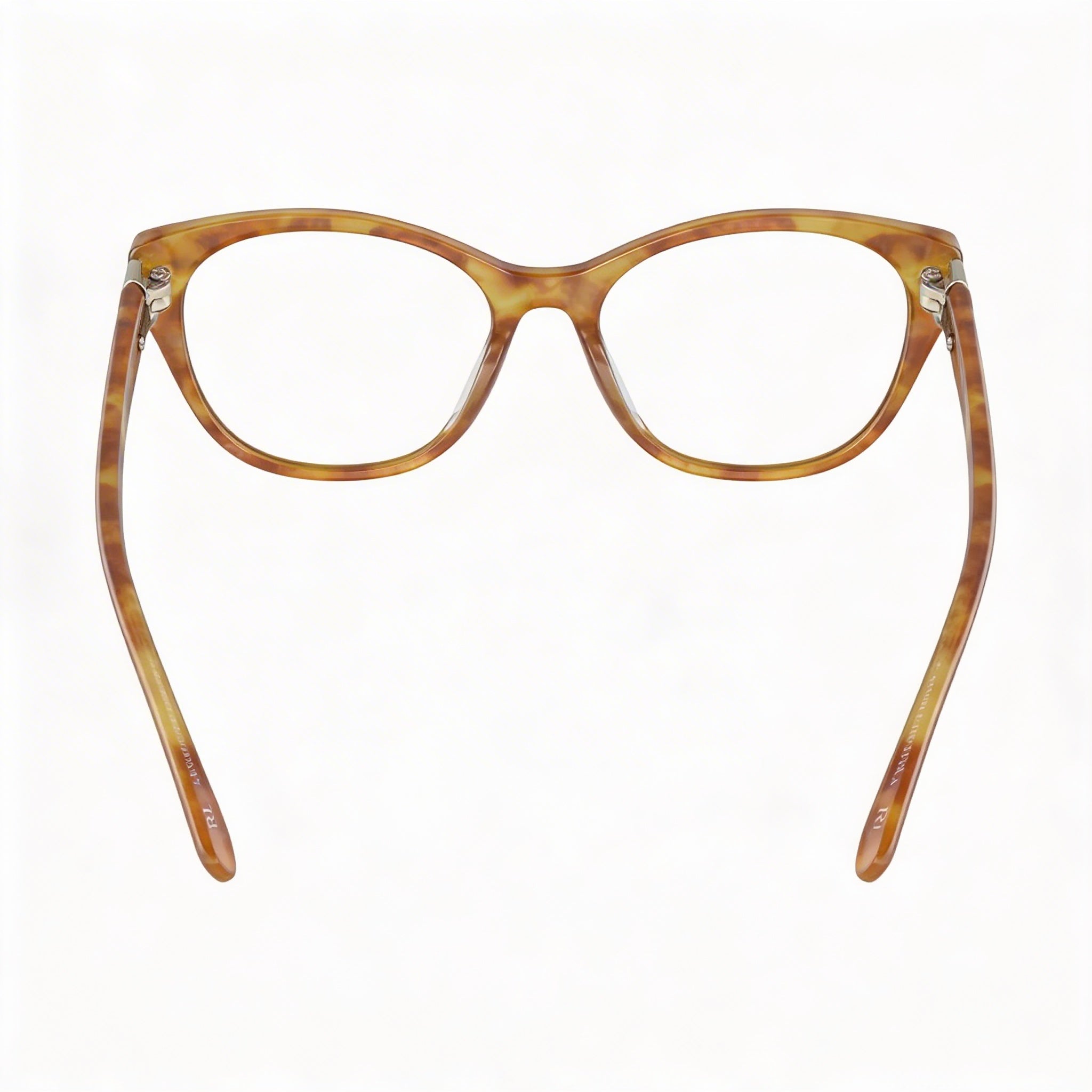 Monturas de gafas multicolor Ralph Lauren RL6235QU para hombre con lentes transparentes de demostración para prescripción personalizada, Photo 3