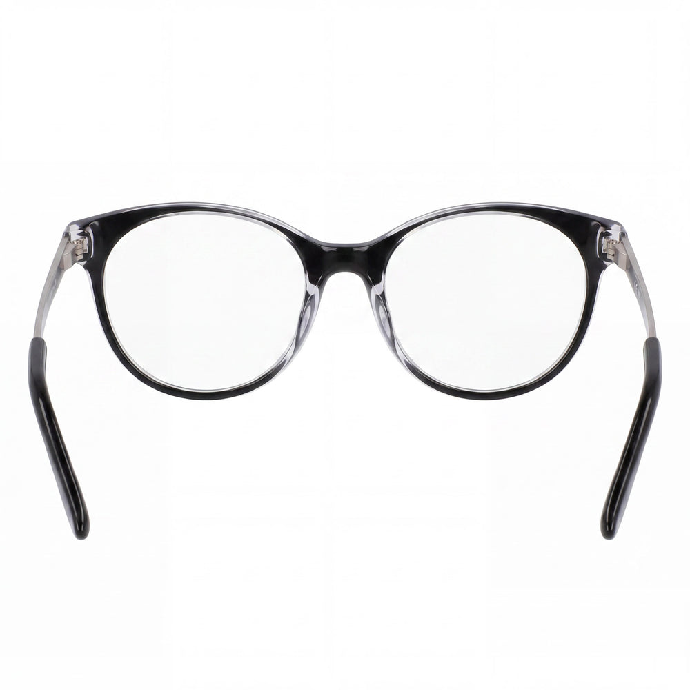 Gafas de sol Nike 7173 unisex - Montura de metal negro con lentes polarizadas negras - Ancho de lente 51 mm