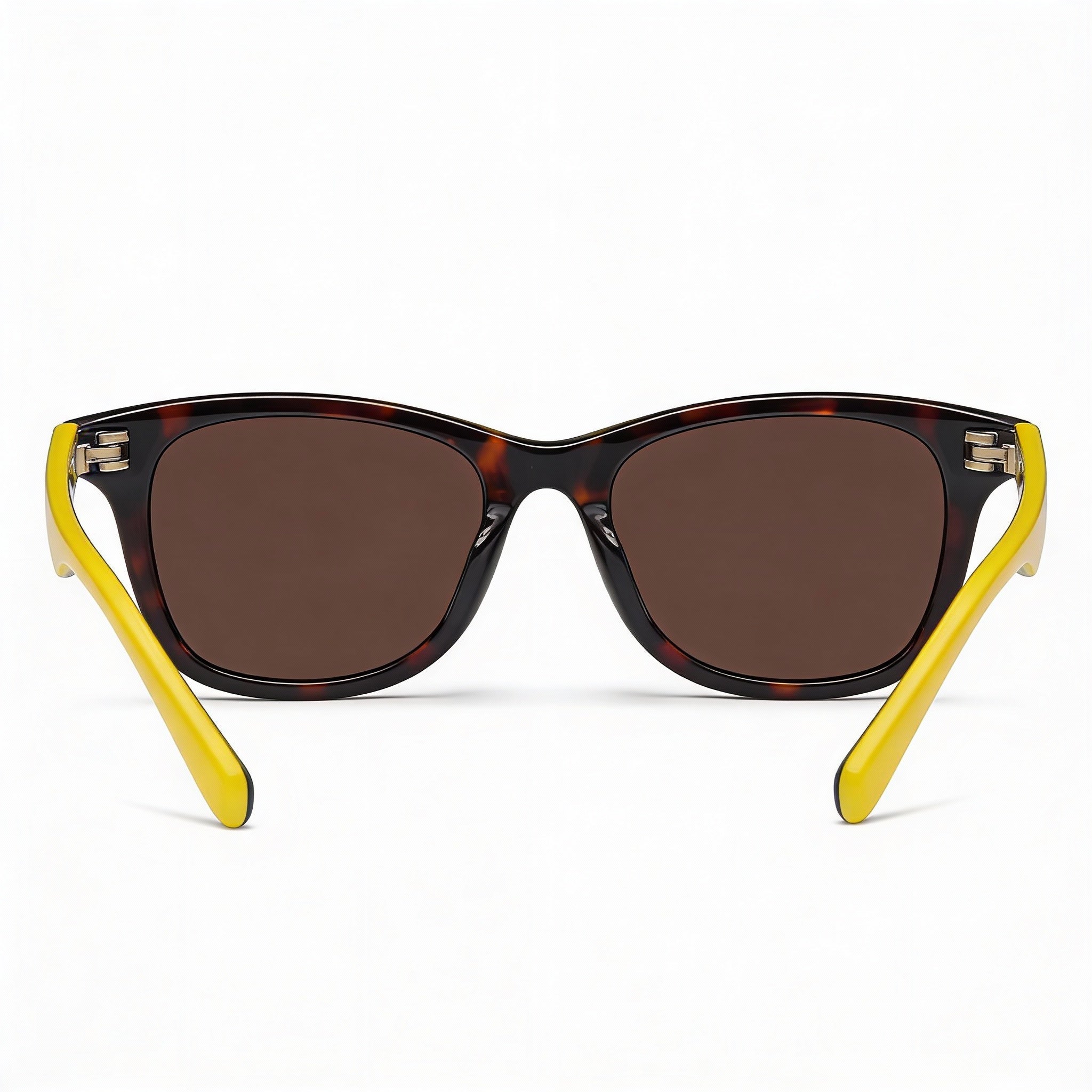Gafas de sol Tommy Hilfiger Wayfarers unisex Havana con montura de plástico y lentes marrones con protección UV de 51 mm, Photo 3