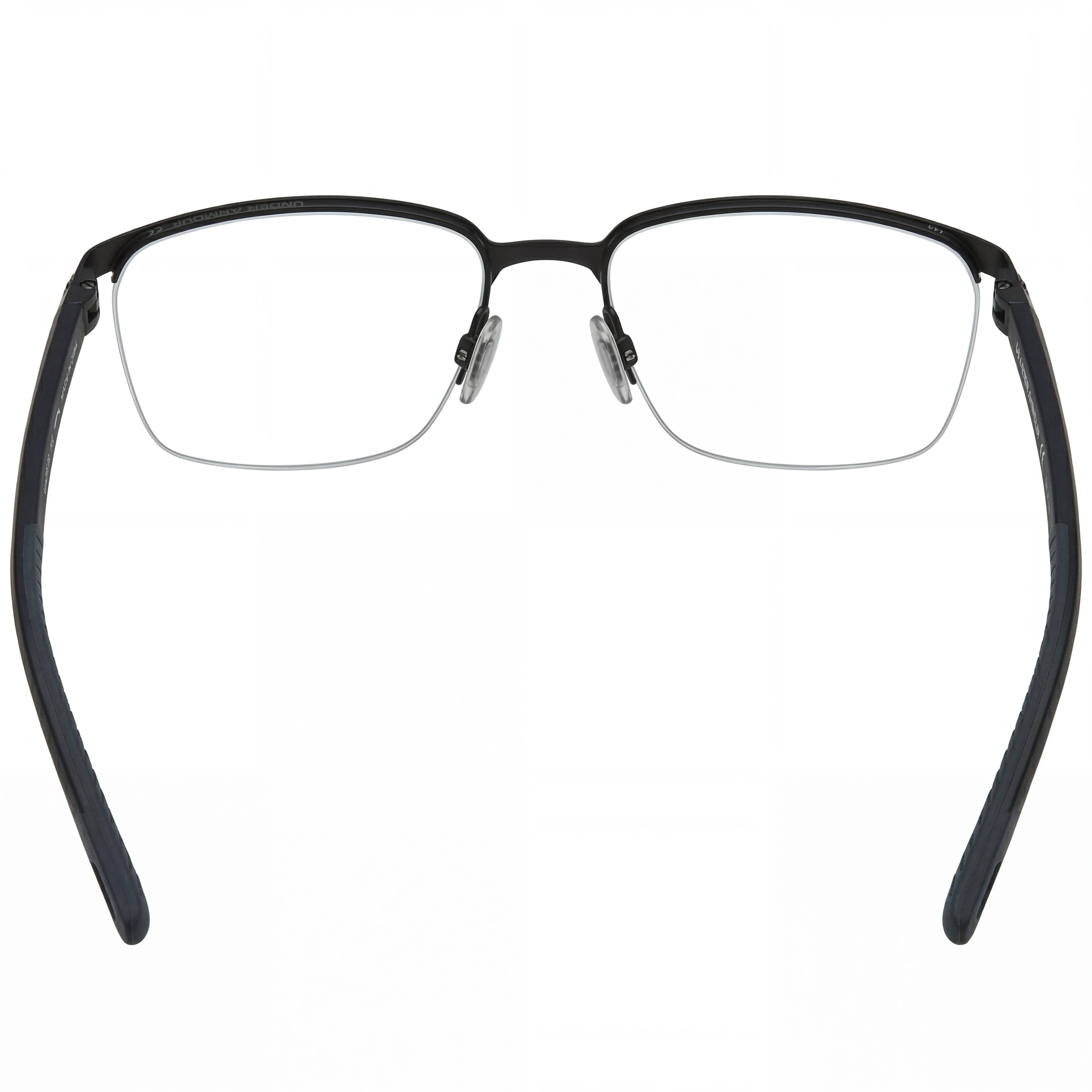 Under Armour Men's Ua 5002/G Metal Optical Eyeglasses with Non Lenses Dark Ruthenium 57mm, Photo 3