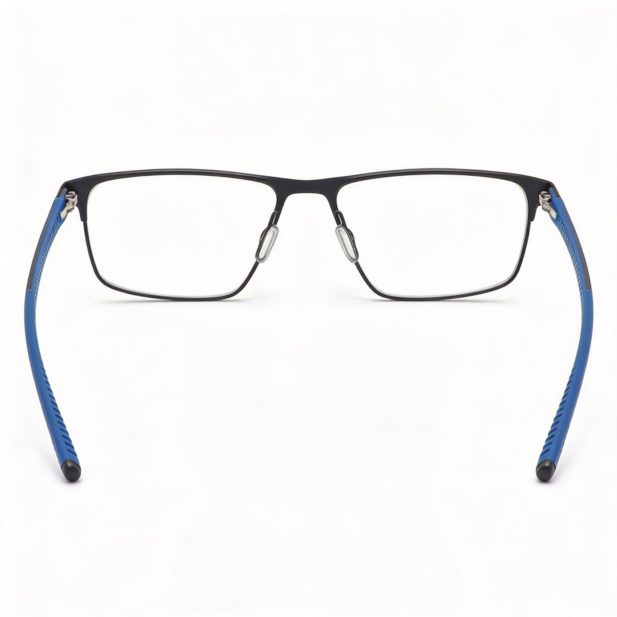 Under Armour Casual Men's Matte Black Blue Alloy Steel Non-Polarised Sunglasses 56mm, Photo 3