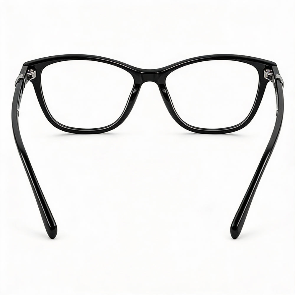 Gafas de sol Pierre Cardin para mujer, modelo clásico, de plástico, con rayas negras y grises, talla 53-16-135