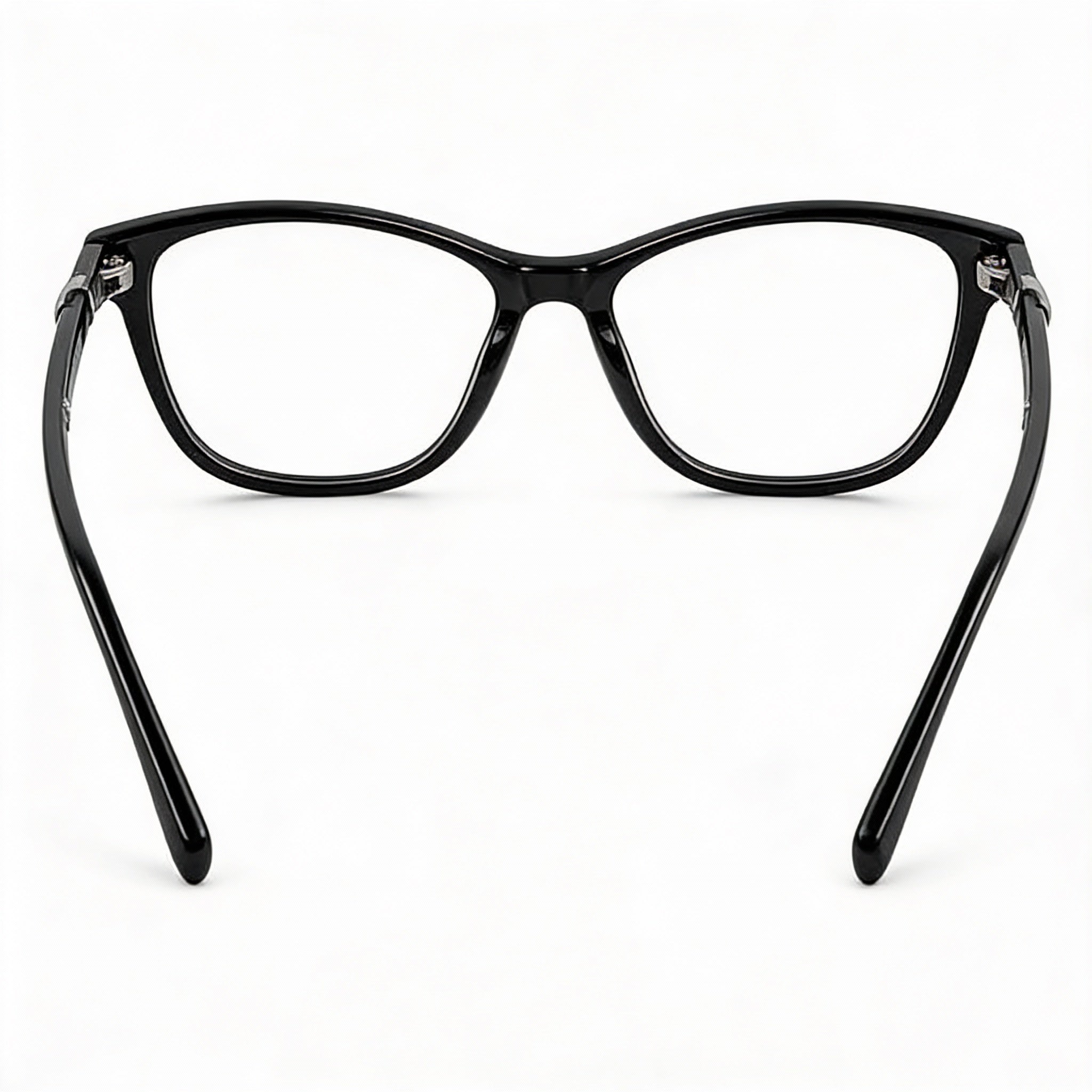 Pierre Cardin Women's Classic Model Black Grey Stripe Plastic Eyeglasses 53-16-135, Photo 3