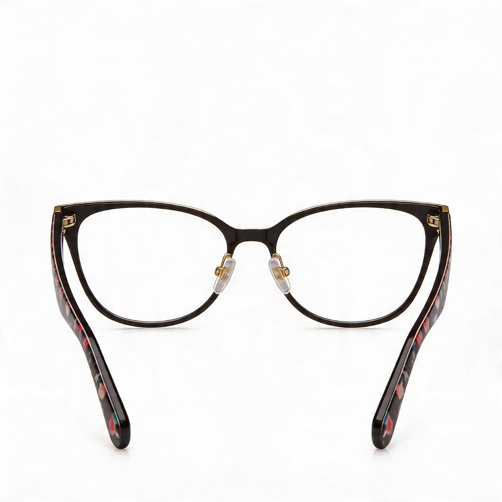 Kate Spade New York Vandra Women's Black Metal Full Rim Cat Eye Prescription Eyeglasses 52mm, Photo 3