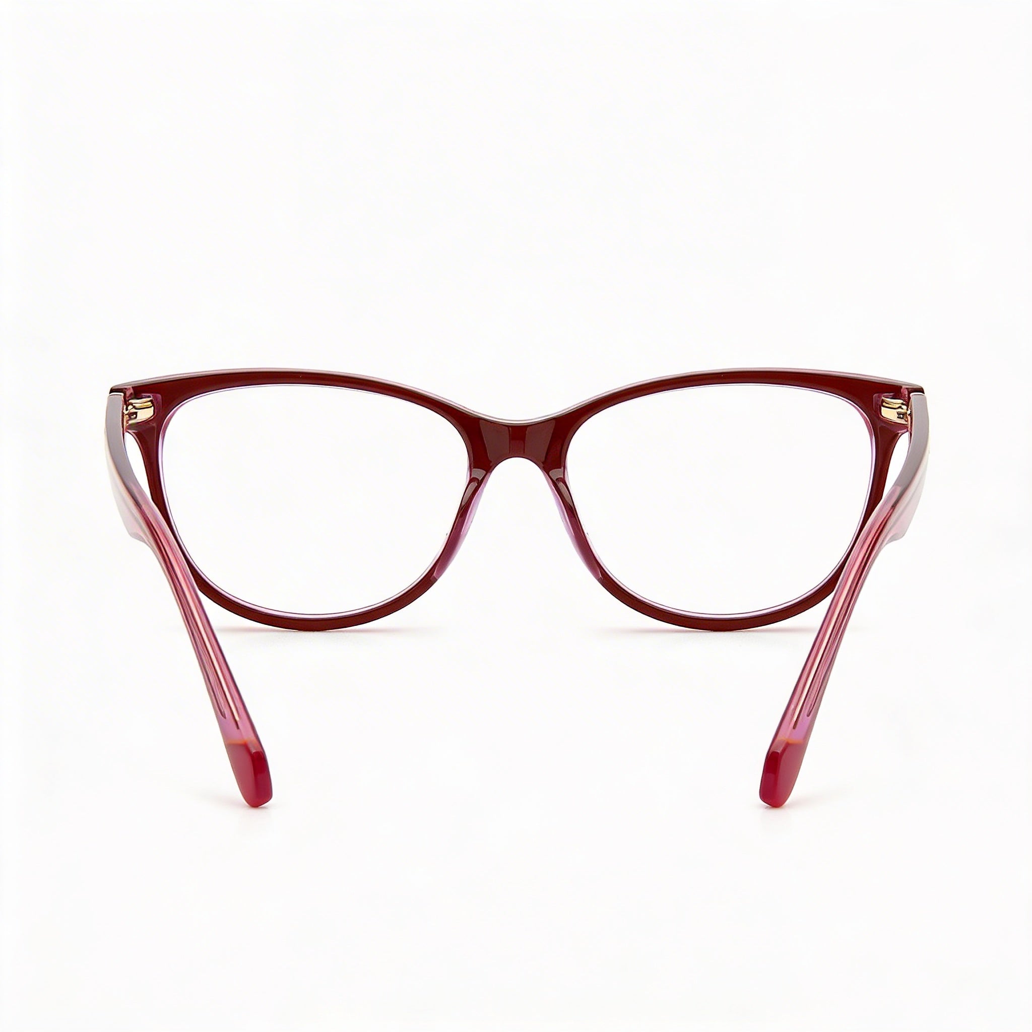 Polaroid Pld D395 Men's Plastic Frame Burgundy Pink Non Polarized Optical Frames 52-16-145, Photo 3