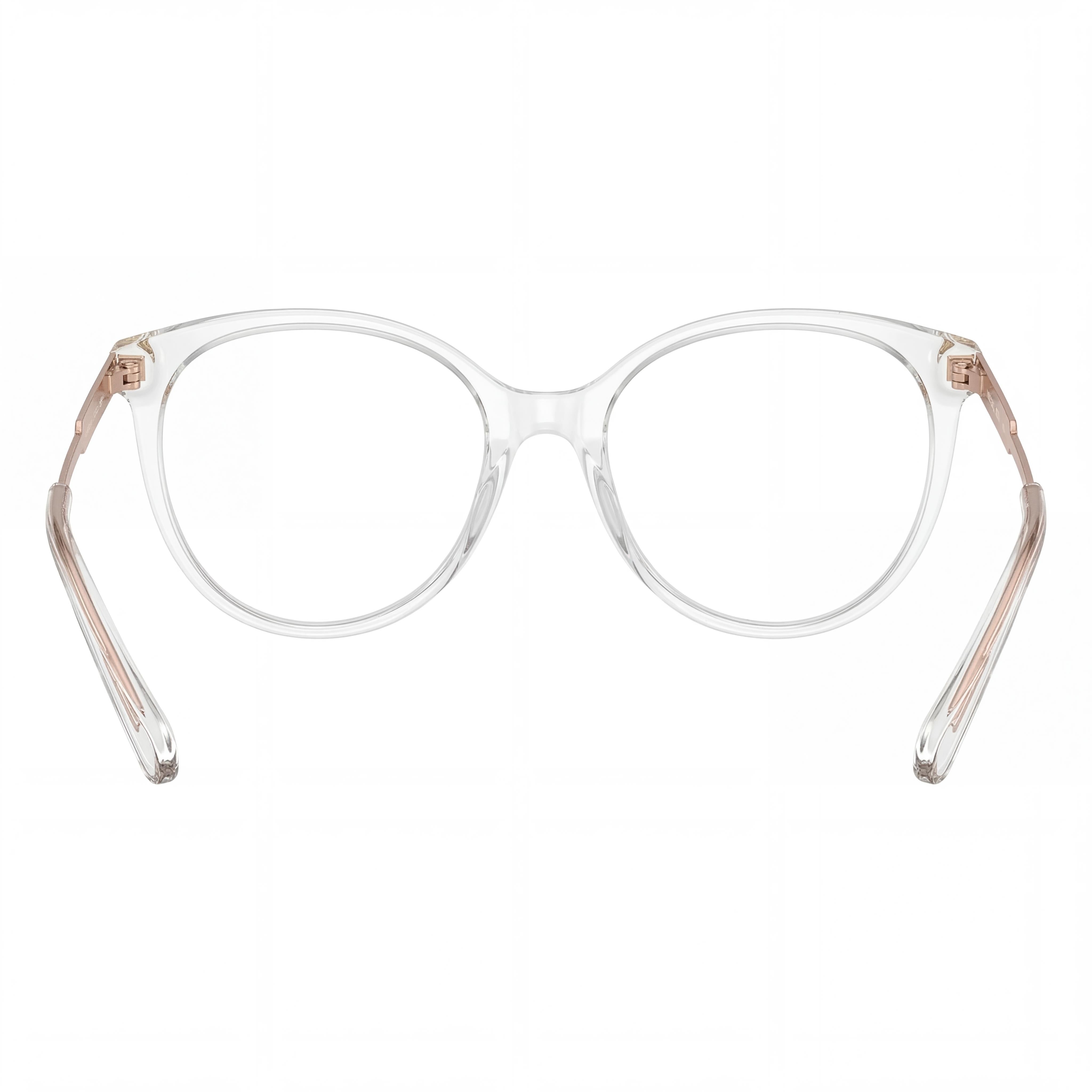 Gafas Michael Kors Mk 4093f para mujer con montura de plástico transparente y lentes de policarbonato de 53 mm, Photo 3