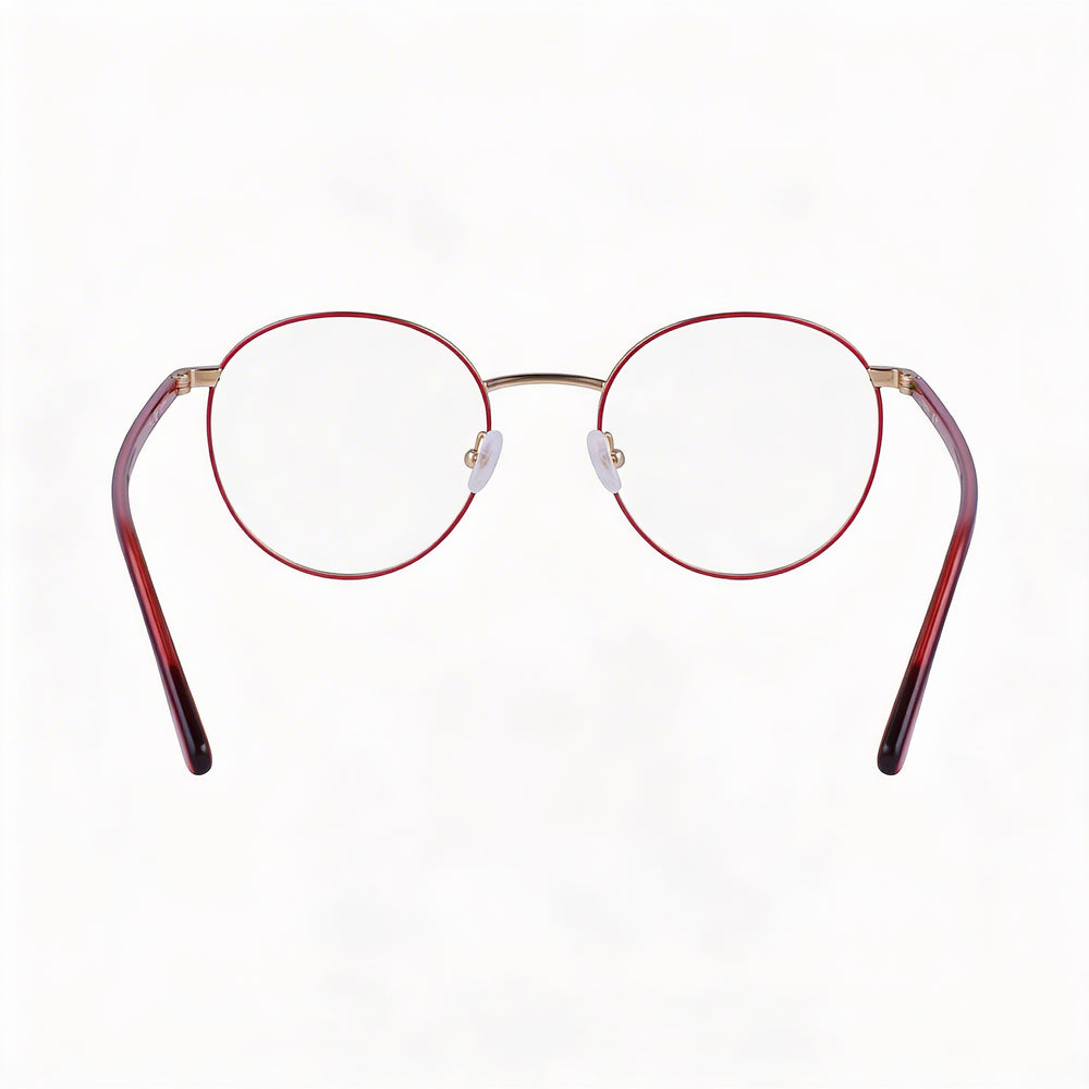 Calvin Klein Ck23106 Unisex Eyeglasses featuring a Rose Metal Frame and Rose Lenses, Size 51mm