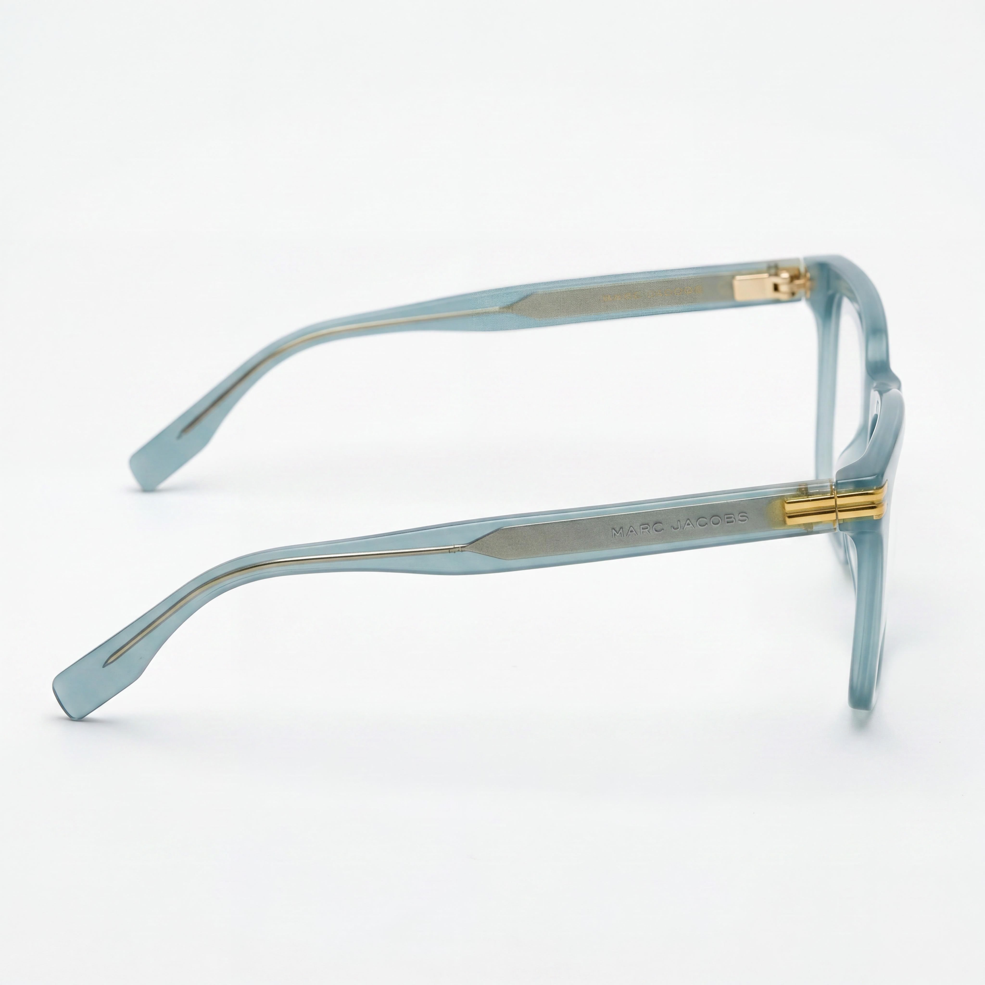 Gafas de sol Marc Jacobs Modern para mujer, montura completa, acetato azul, protección UV, ancho de lente de 52 mm, Photo 2