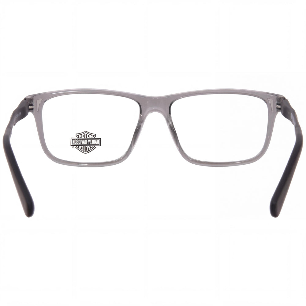 Harley-Davidson Hd0145t Unisex Full Rim Square Injected Plastic Eyeglasses Grey 50-14-130