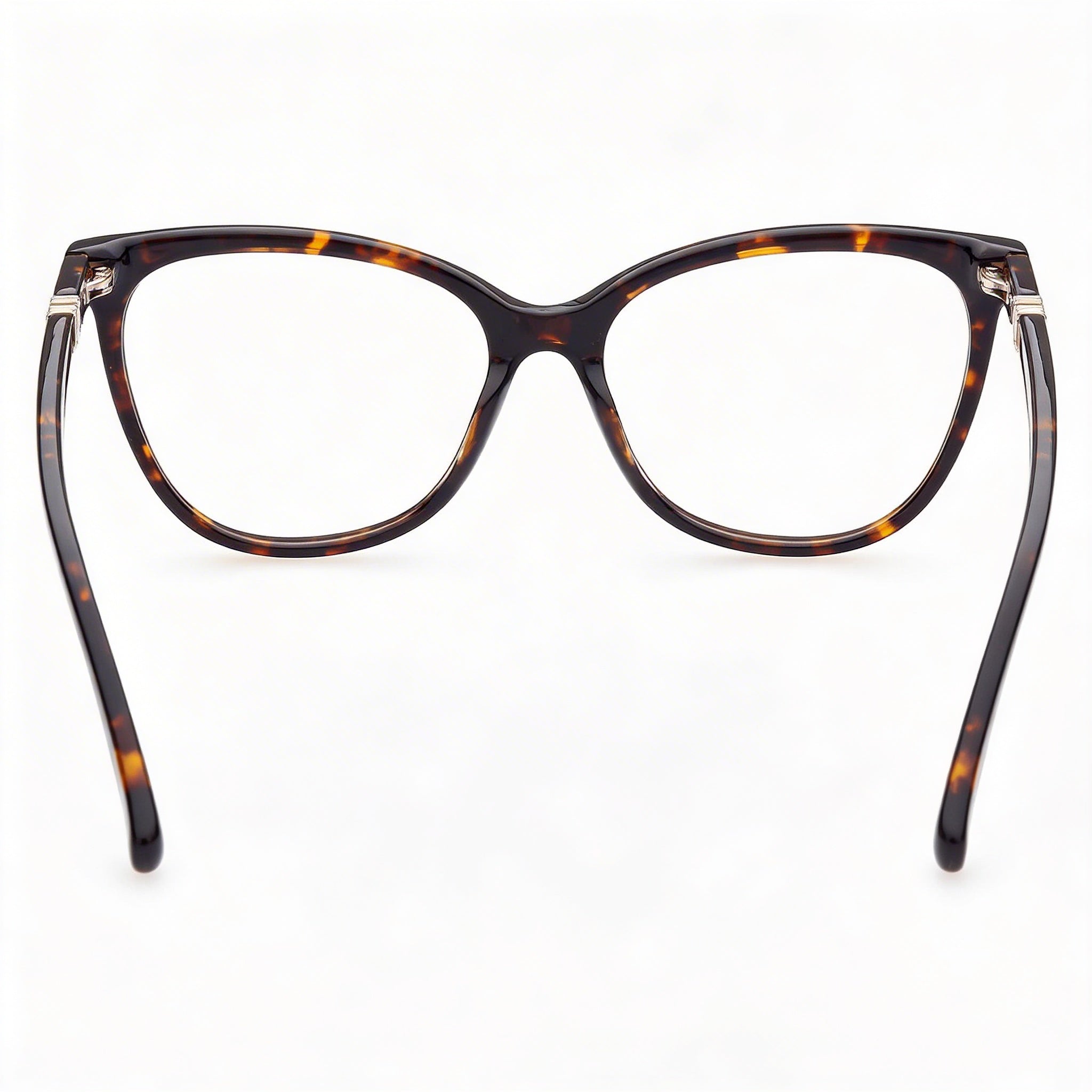 Gafas de acetato MaxMara MM5018 para mujer con montura MaxMaragram 'M' en color habana oscuro y dorado pálido, talla 53-15-140, Photo 3