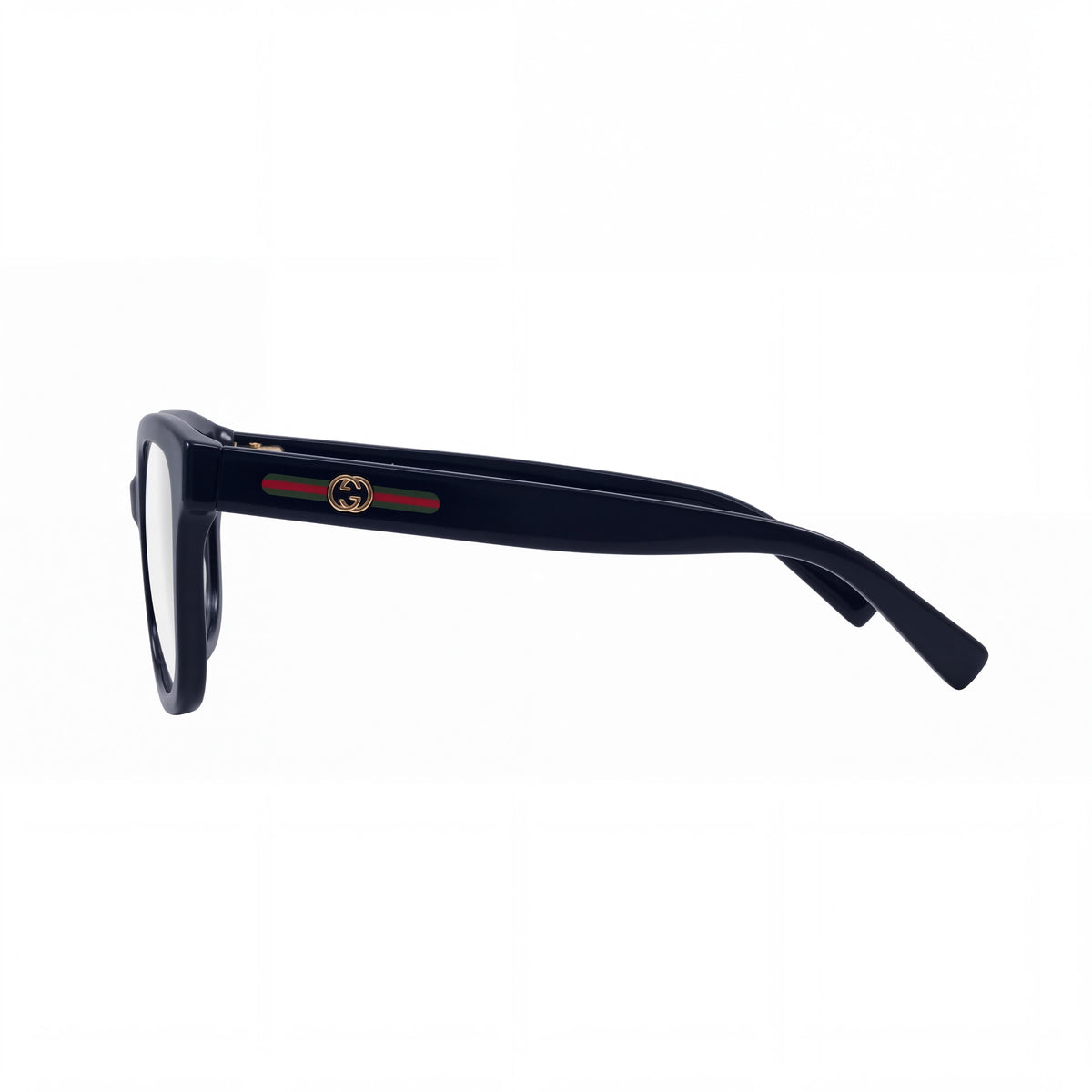 Montura óptica clásica unisex Gucci Gg2104o-004 con marco de acetato transparente azul y lentes de policarbonato no multicolor 53-19-140, Photo 2