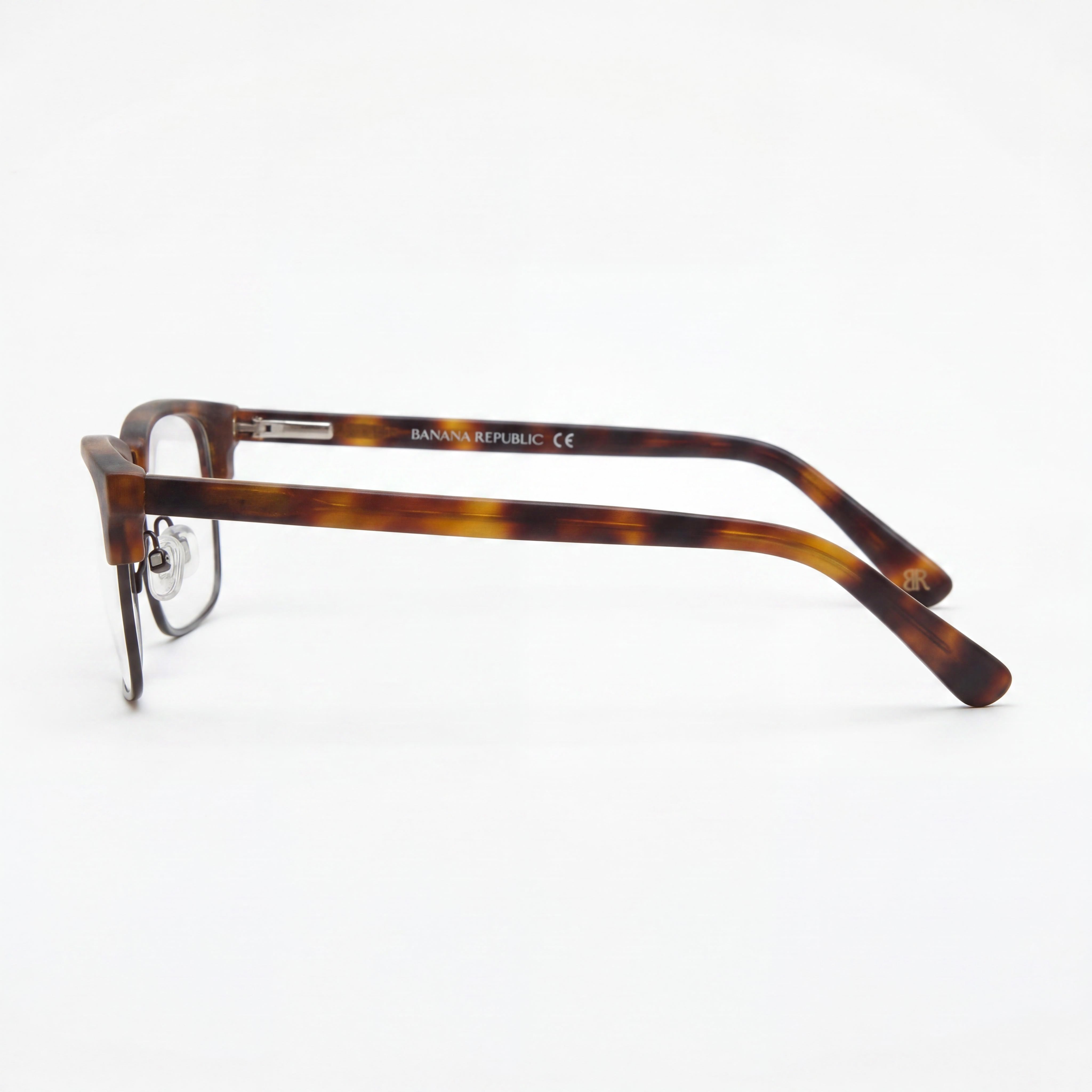 Gafas de vista Banana Republic Otis/N para hombre, color marrón Havana, con lentes de 52 mm de ancho, puente de 140 mm de ancho y patillas de 18 mm de largo., Photo 2