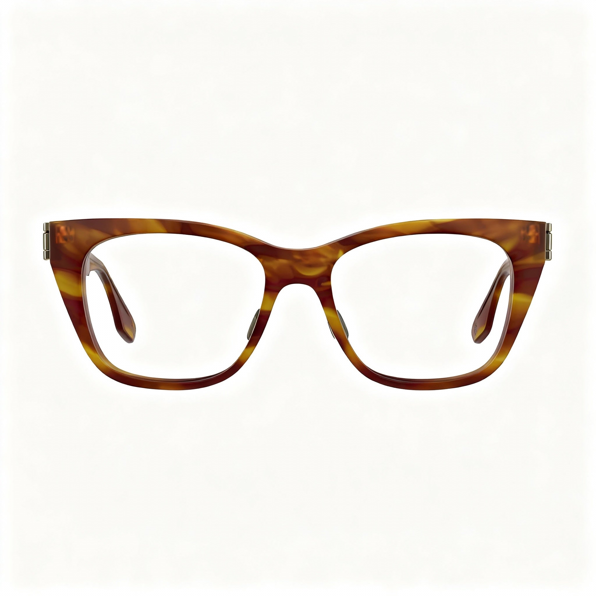 Victoria Beckham Women's Modern VB2662 Acetate Non-Polarised Eyewear 52mm Frame Striped Blonde Havana, Photo 4