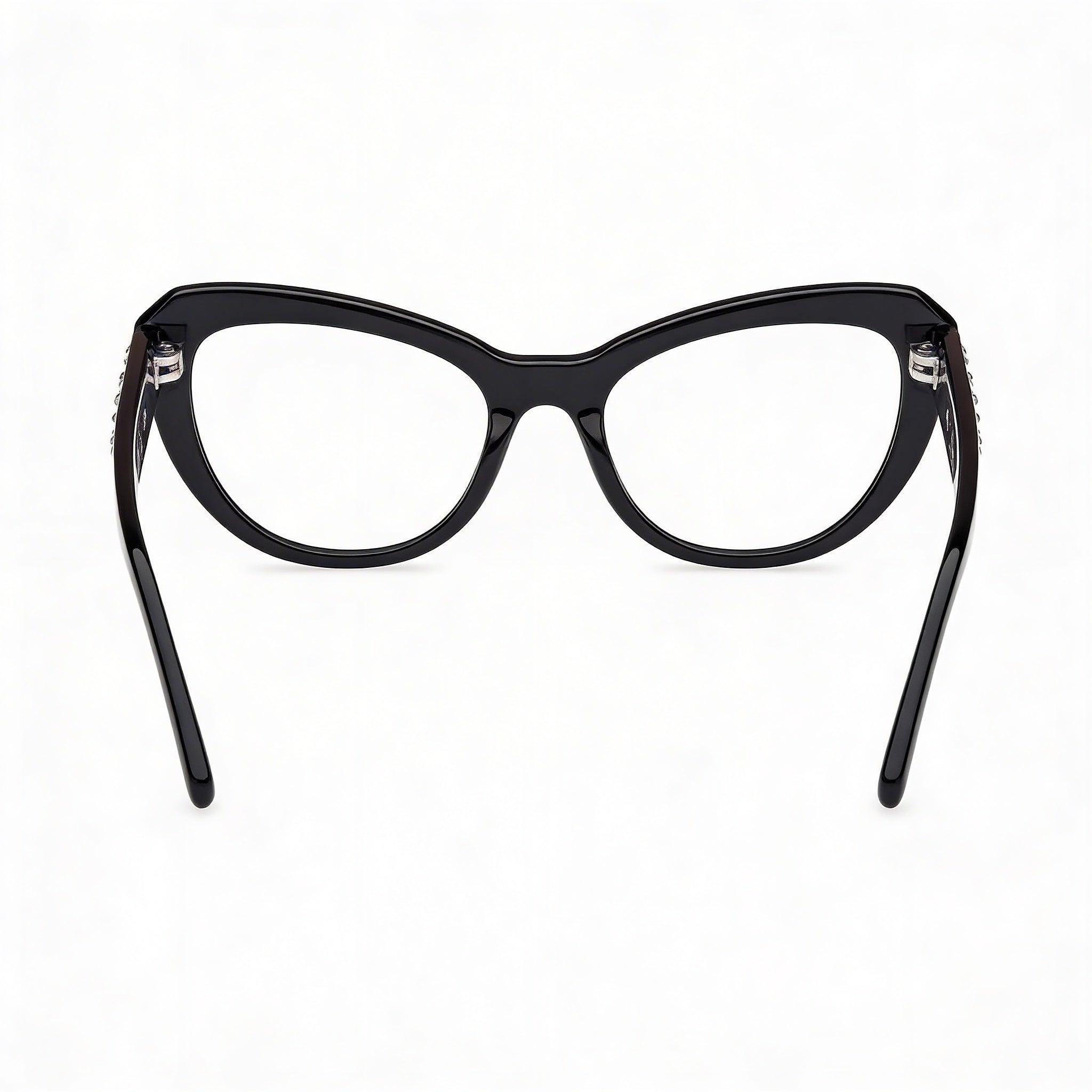 GUESS by Marciano Gm50016 Women's Shiny Black Plastic Frame Non- Polycarbonate Glasses Size 53-20-140, Photo 2