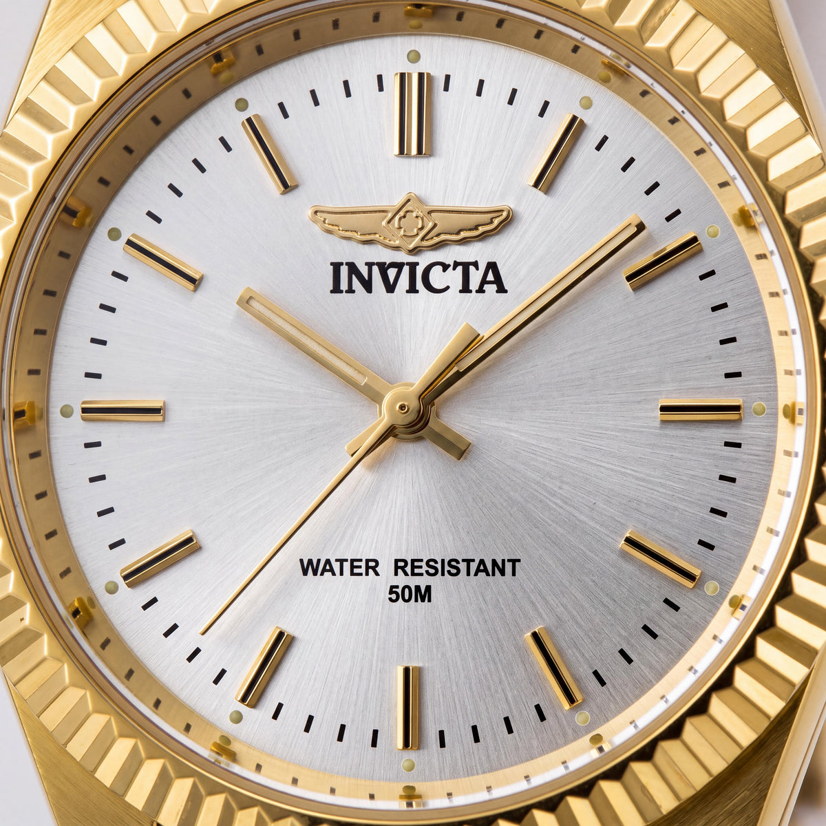 Reloj Invicta Specialty Collection de 36 mm con brazalete de acero inoxidable en tono dorado para hombre y mujer, Photo 2
