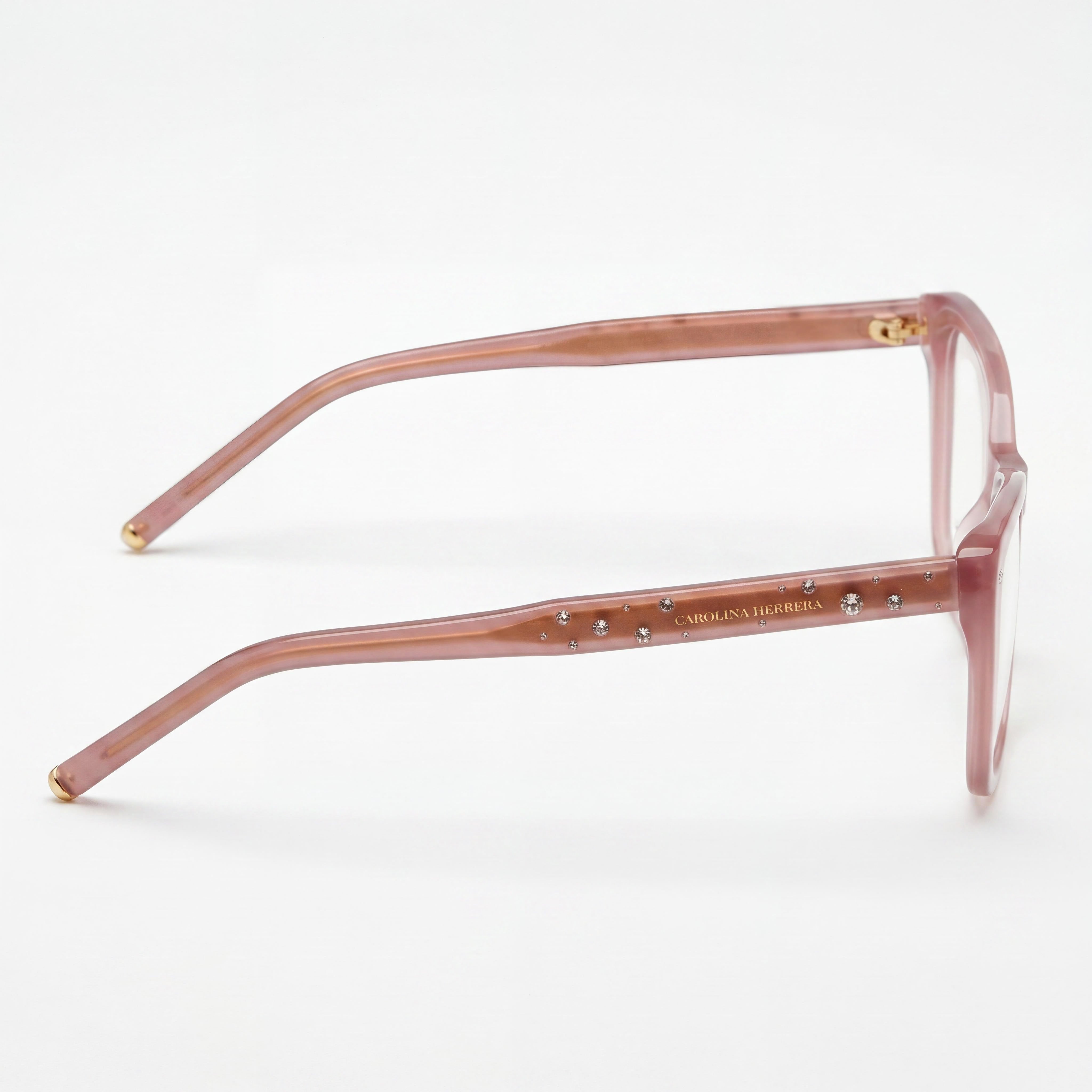 Gafas Carolina Herrera Modern Her 0149 para mujer, armazón de acetato multicolor con lentes nude de 53 mm, Photo 3