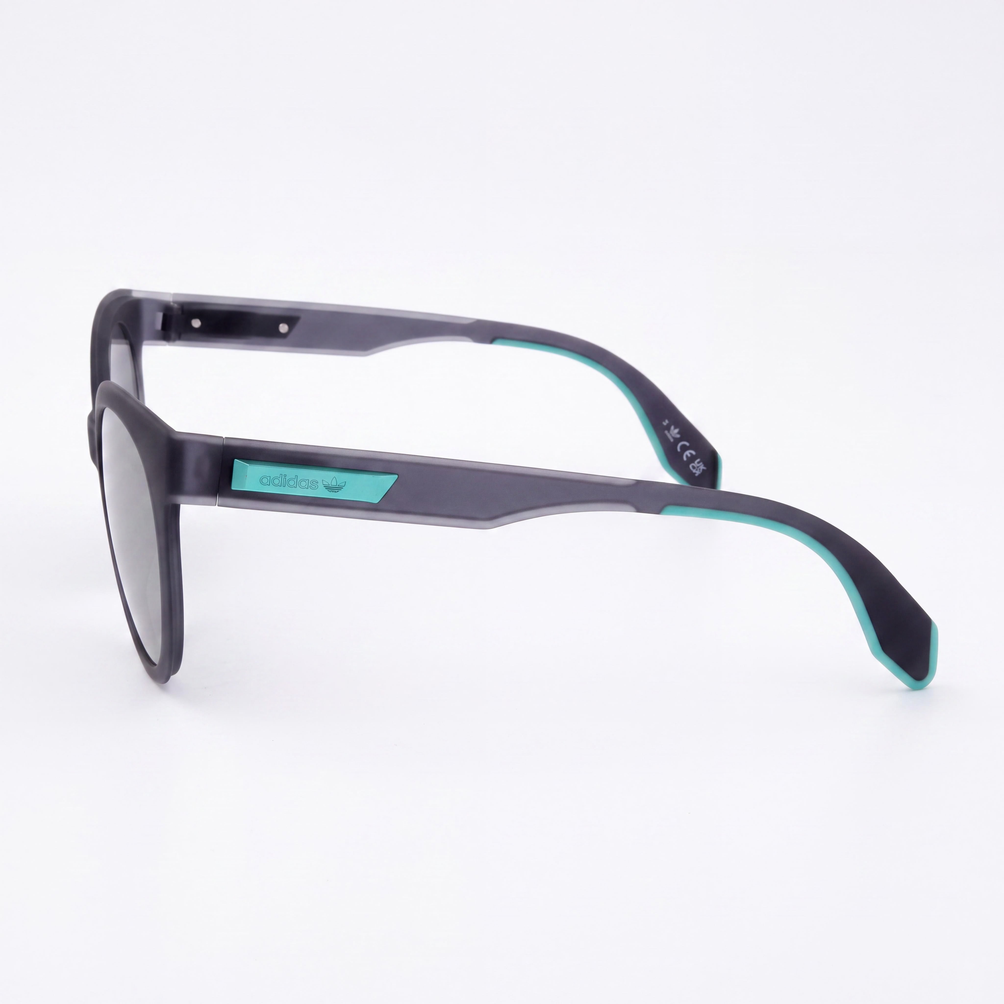 Gafas de sol adidas Originals estilo casual para mujer, montura de plástico gris con protección UV 400, 52 mm, Photo 3