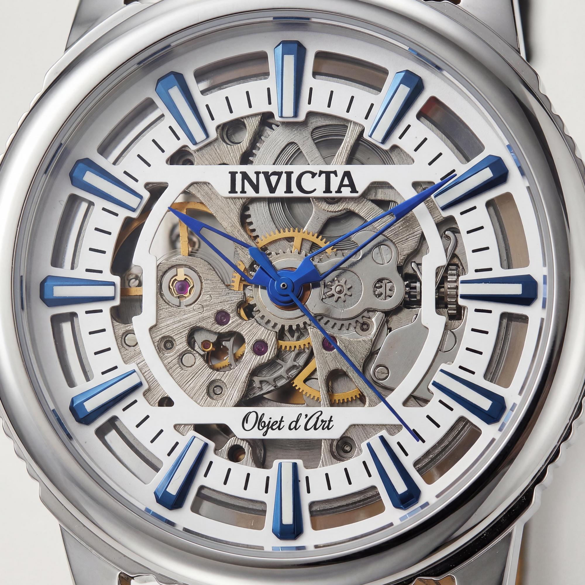 Invicta 22610 Men's Silver/Blue Automatic Watch, 42mm, Photo 2