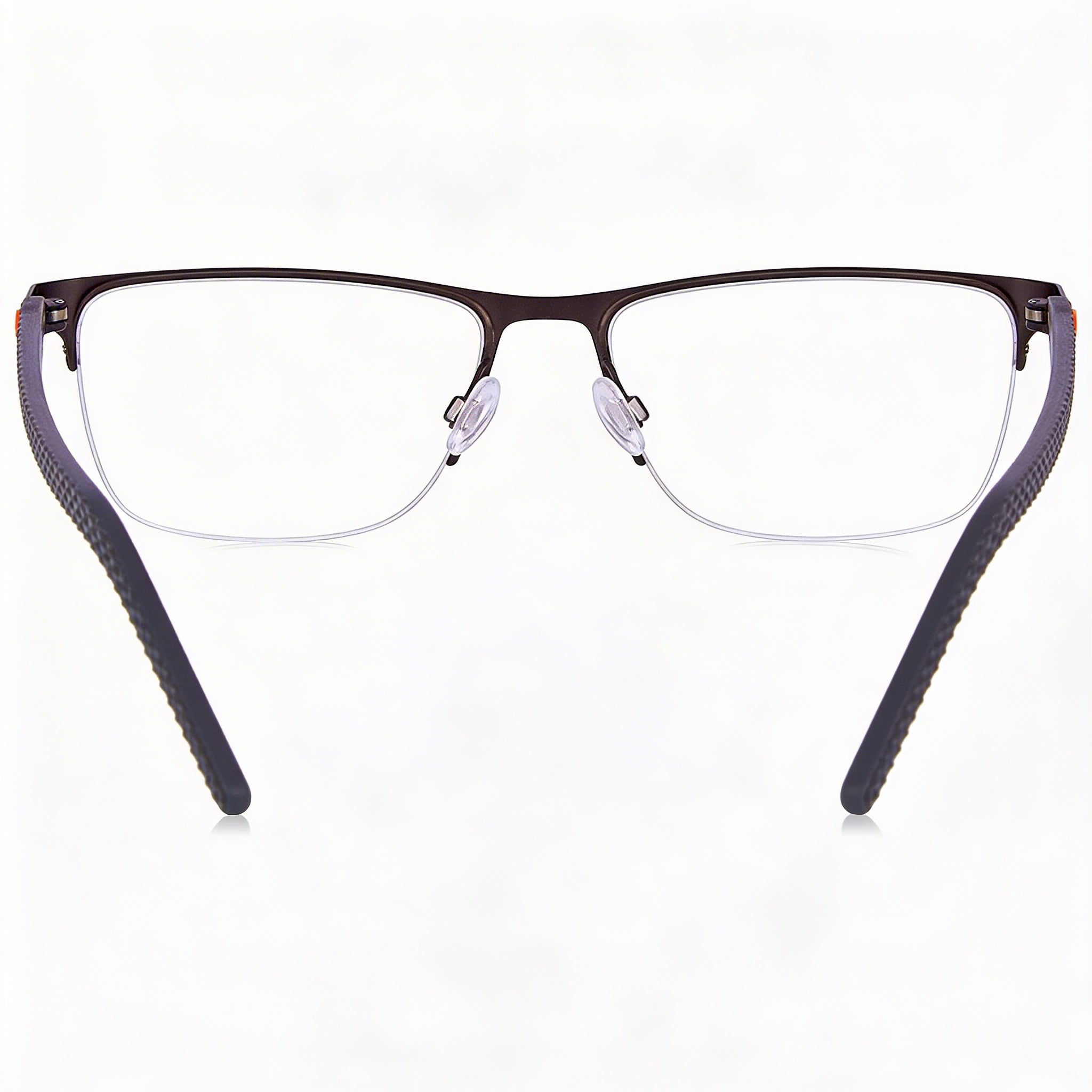 Converse CV3016 Men's Modern Plastic Optical Frames, Satin Gunmetal Polycarbonate Lenses, 55mm, Photo 3