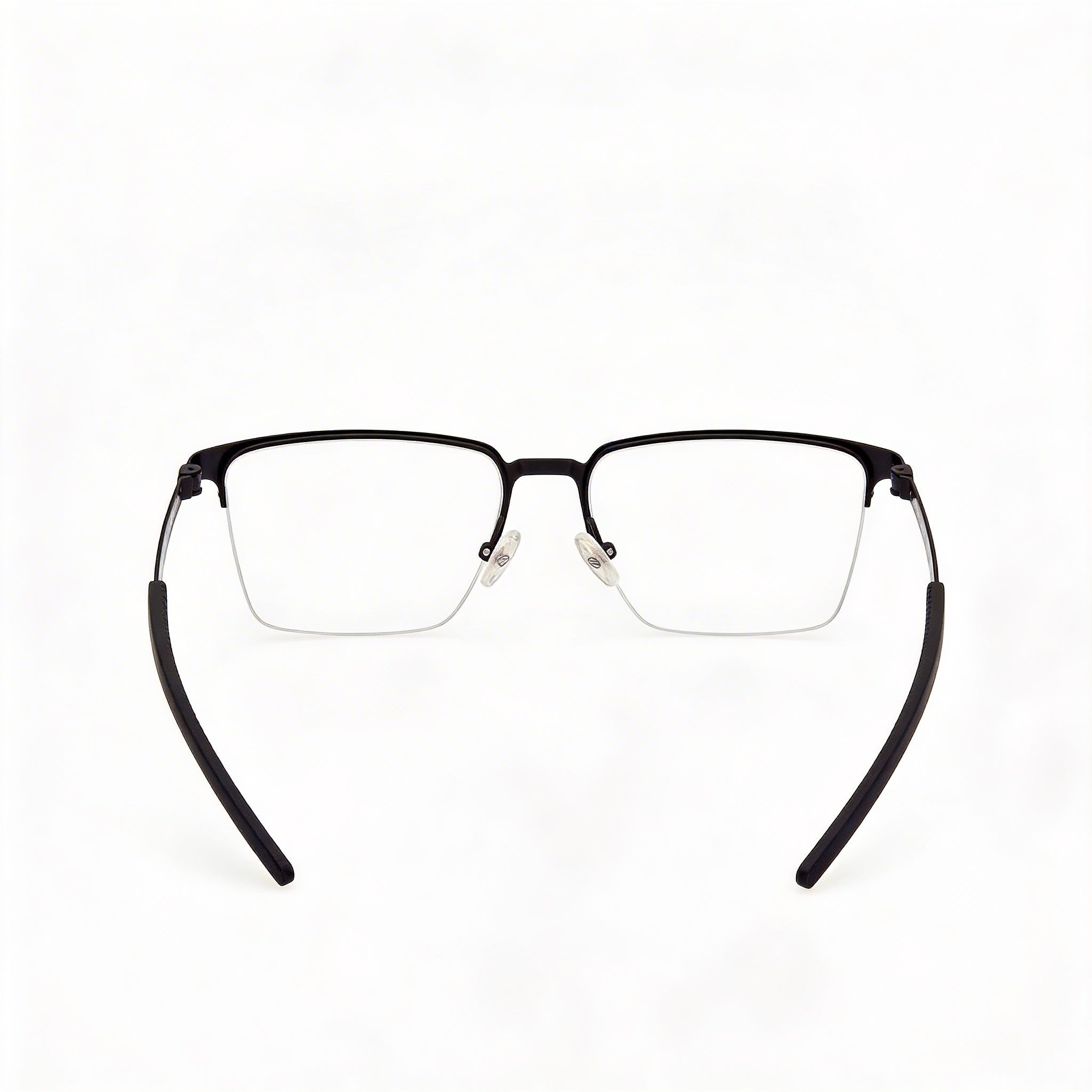 Harley-Davidson Men's Rectangular Metal Eyeglasses Frame, Matte Black, Lens 54mm, Bridge 17mm, Temple 145mm, Photo 2